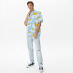 Karl Kani Small Signature Daisy Erkek Mavi T-Shirt