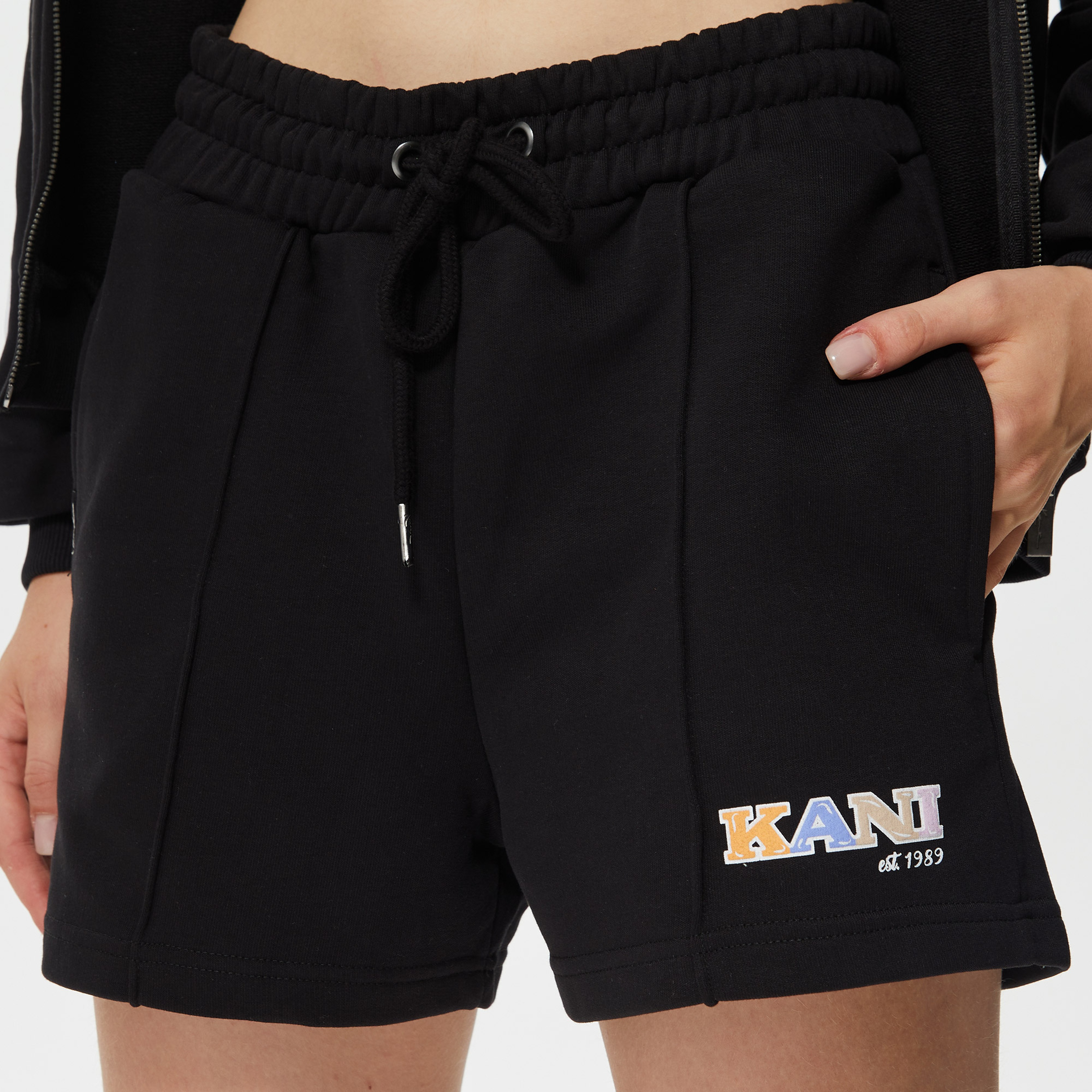 Karl Kani Small Retro Kadın Siyah Şort