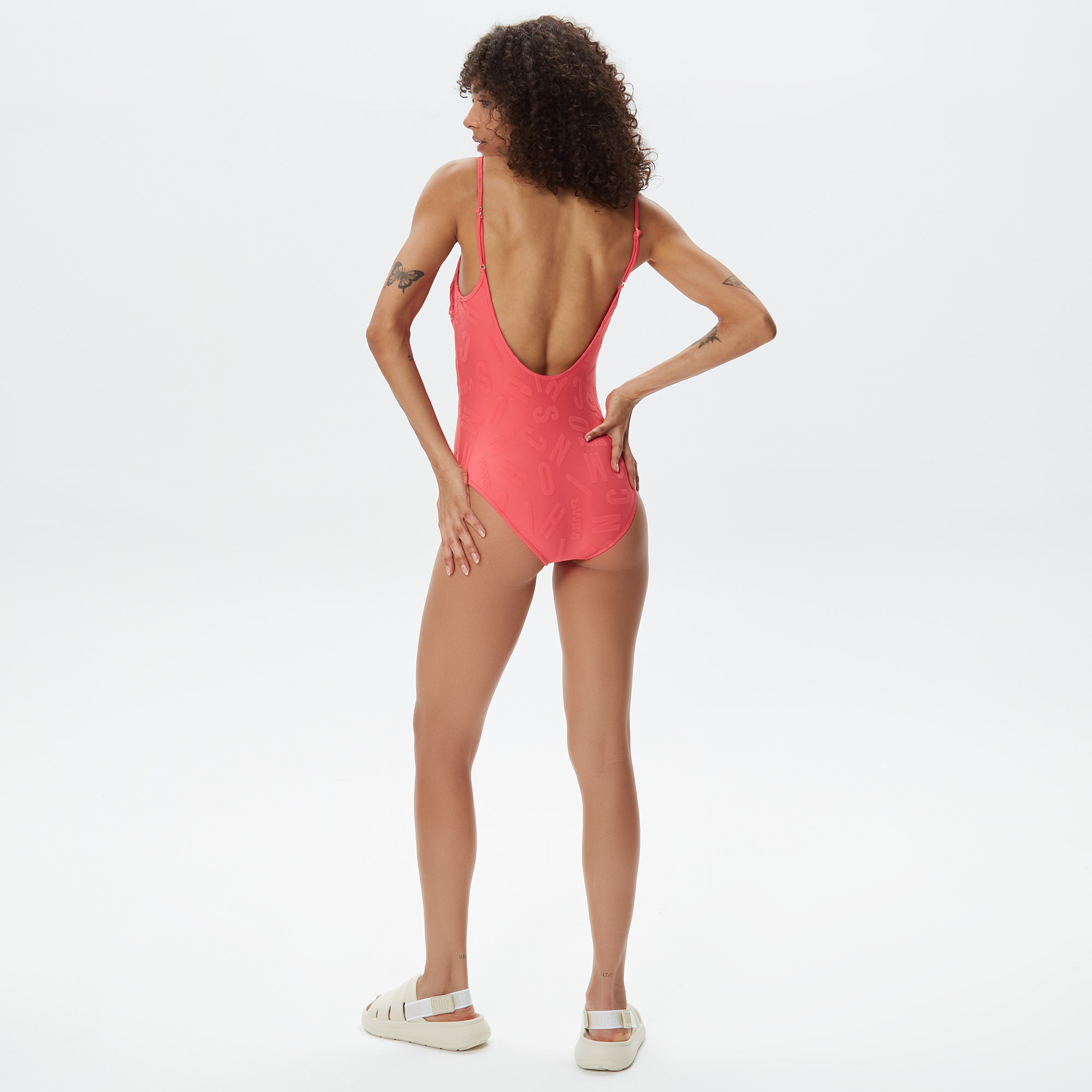 Moschino Kadın Pembe Mayo