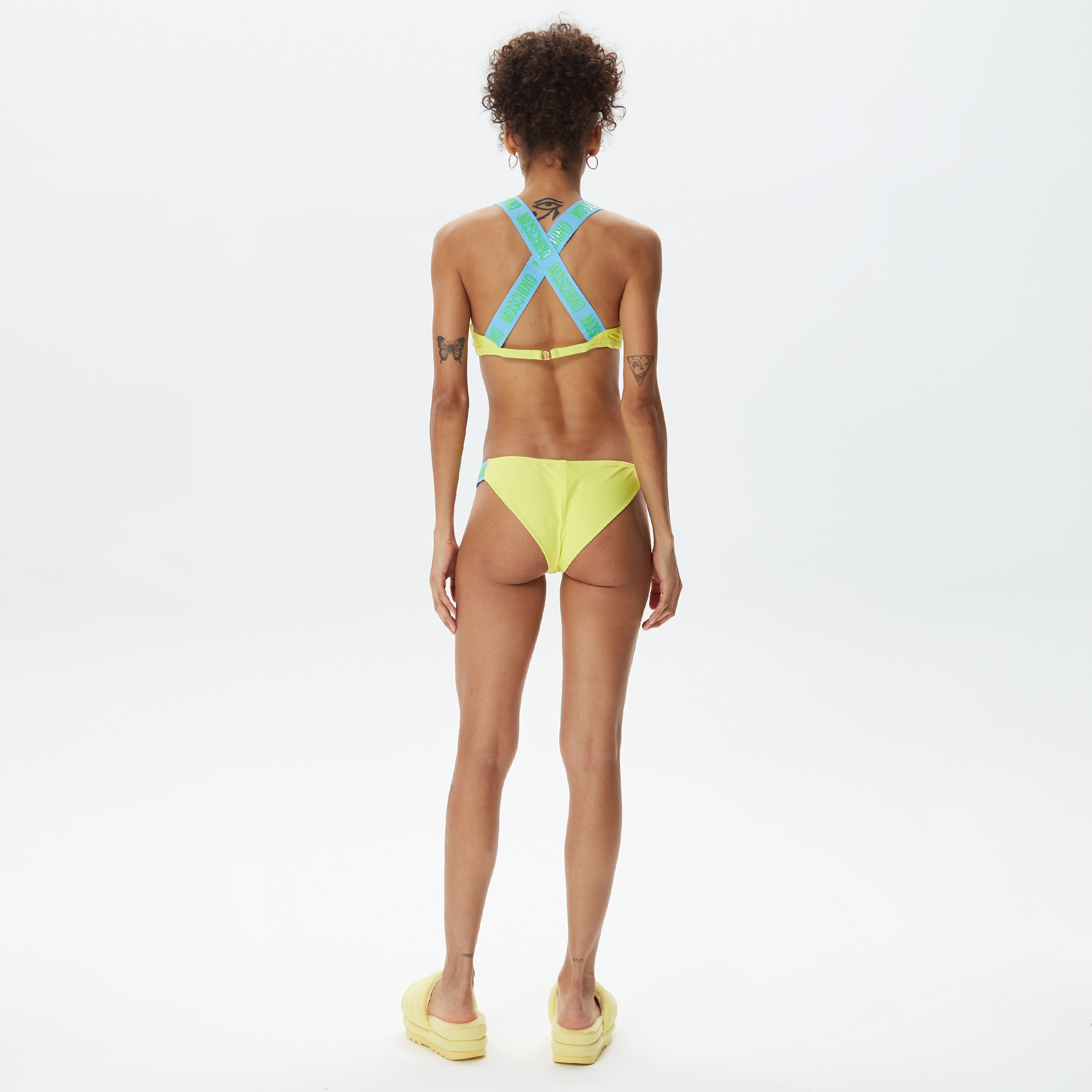 Moschino Kadın Sarı Bikini Altı