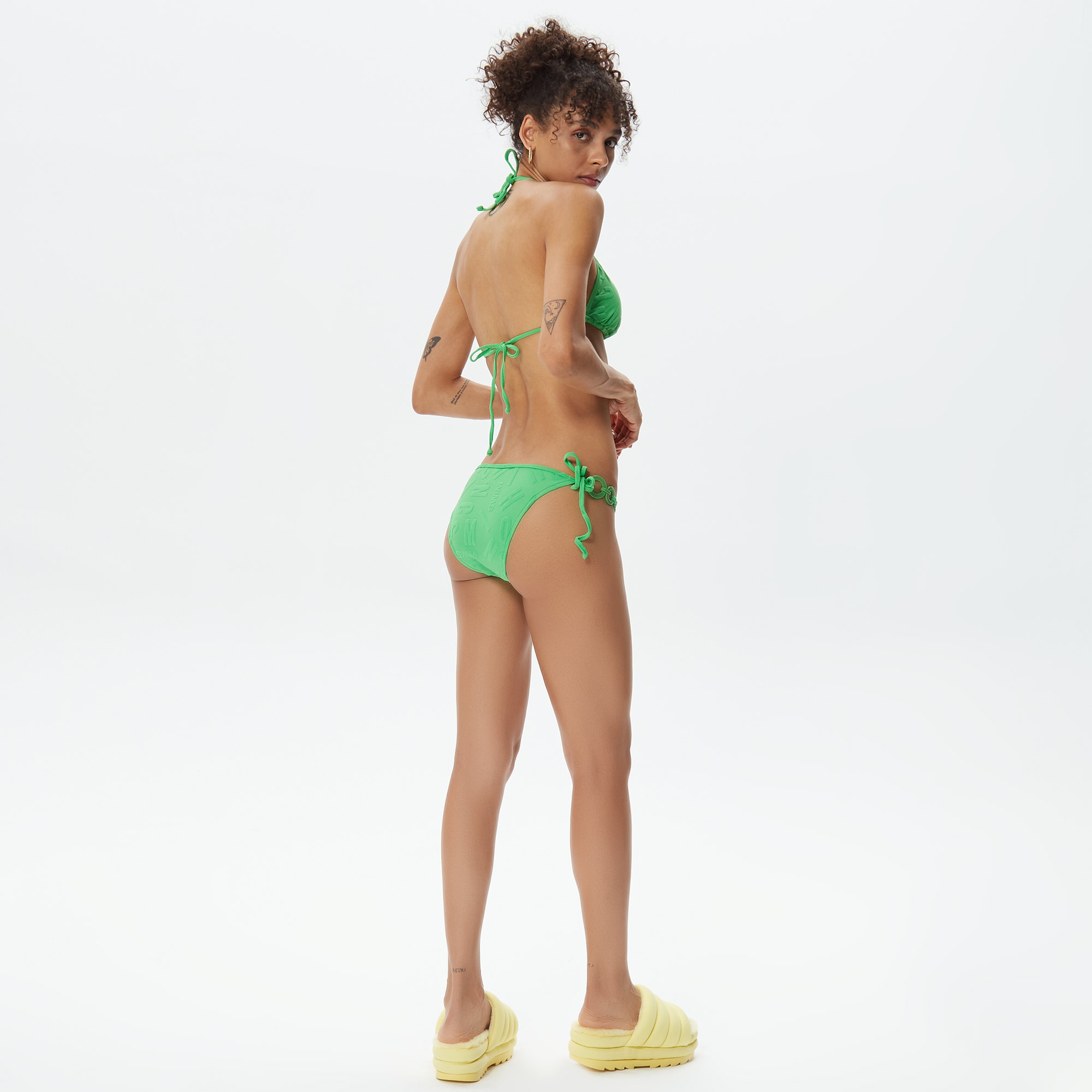 Moschino Kadın Yeşil Bikini Altı