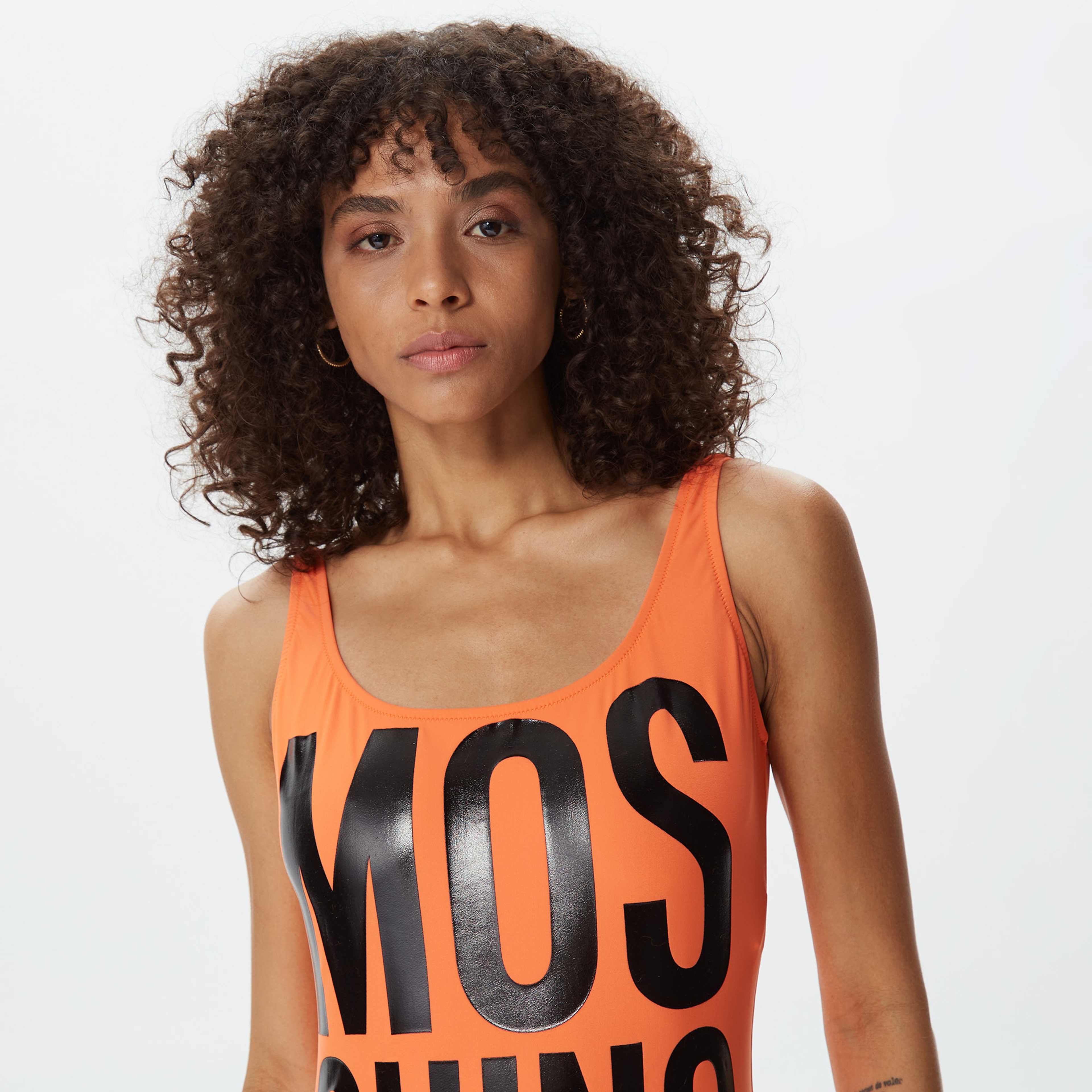 Moschino Kadın Turuncu Mayo