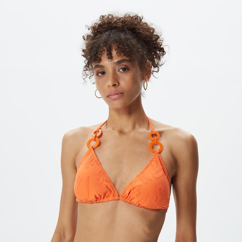 Moschino Kadın Turuncu Bikini Üstü