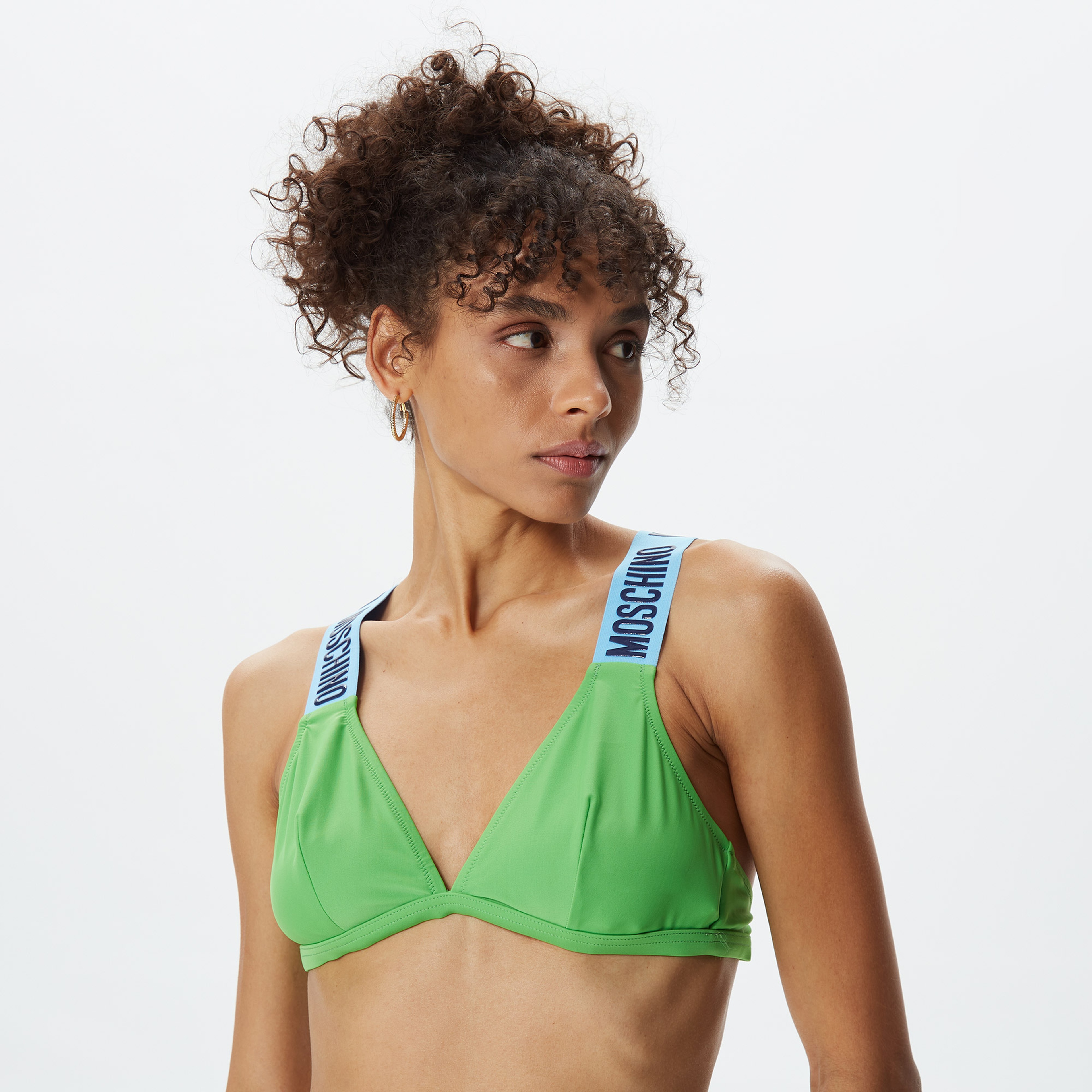 Moschino Kadın Yeşil Bikini Üstü