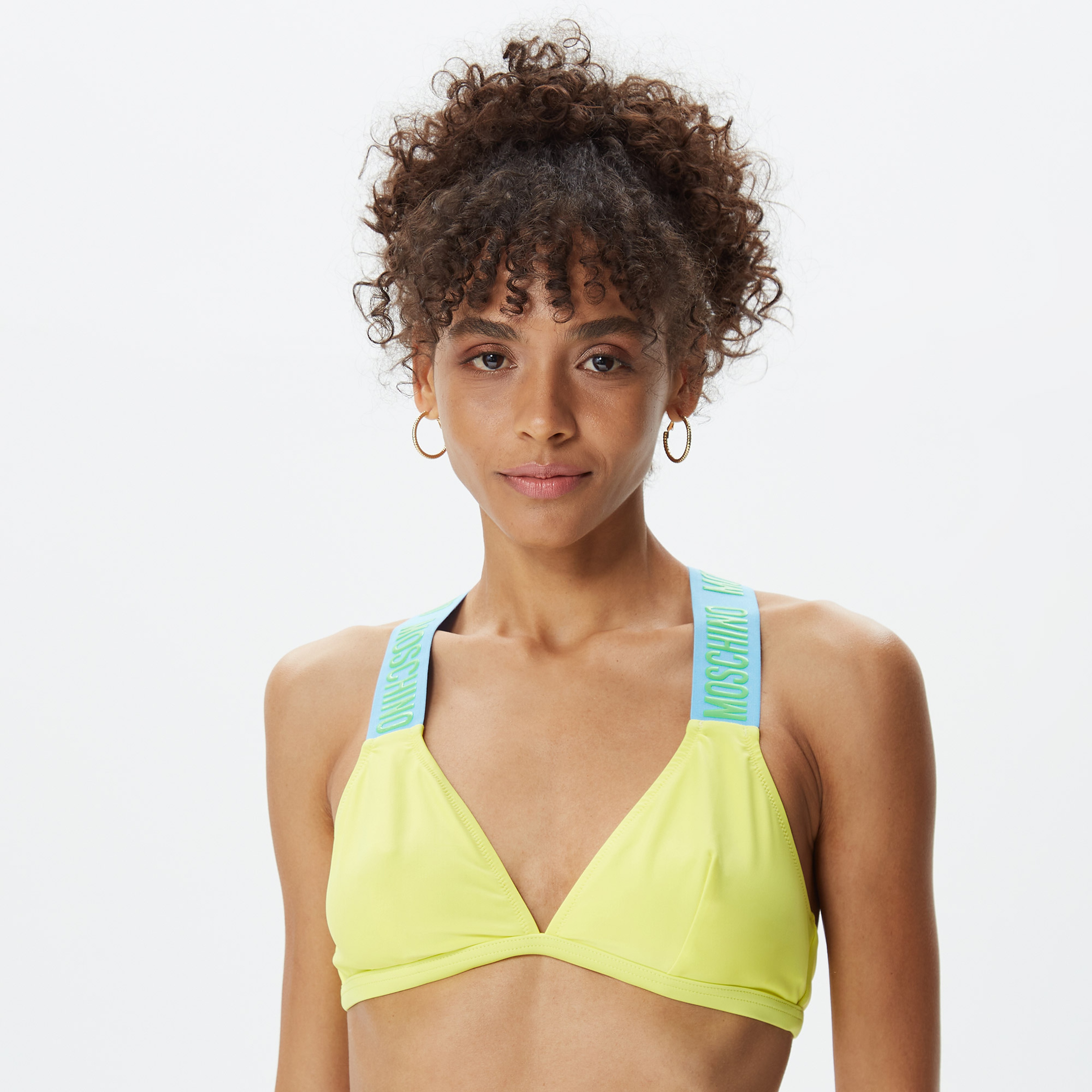 Moschino Kadın Sarı Bikini Üstü