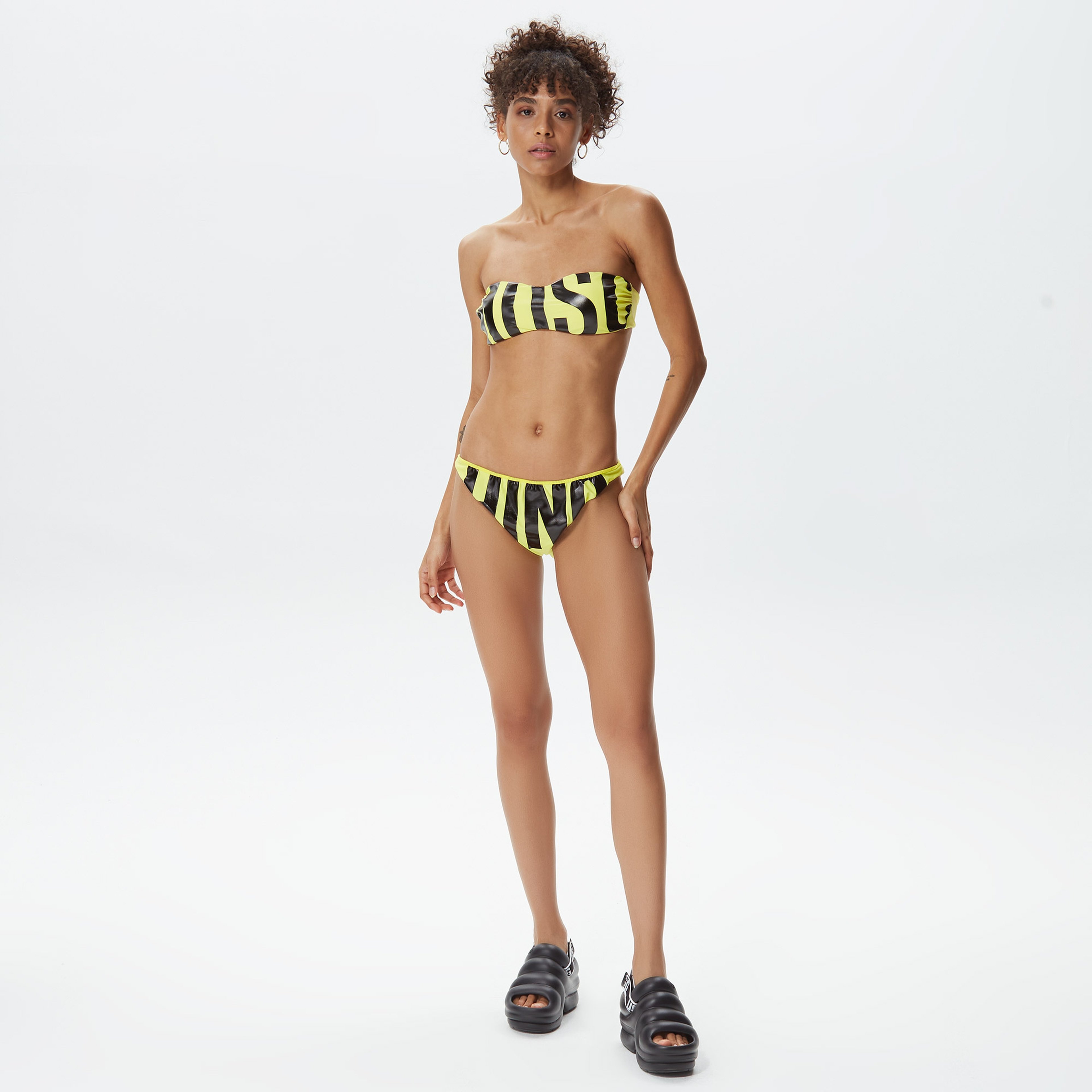 Moschino Kadın Sarı Bikini Üstü