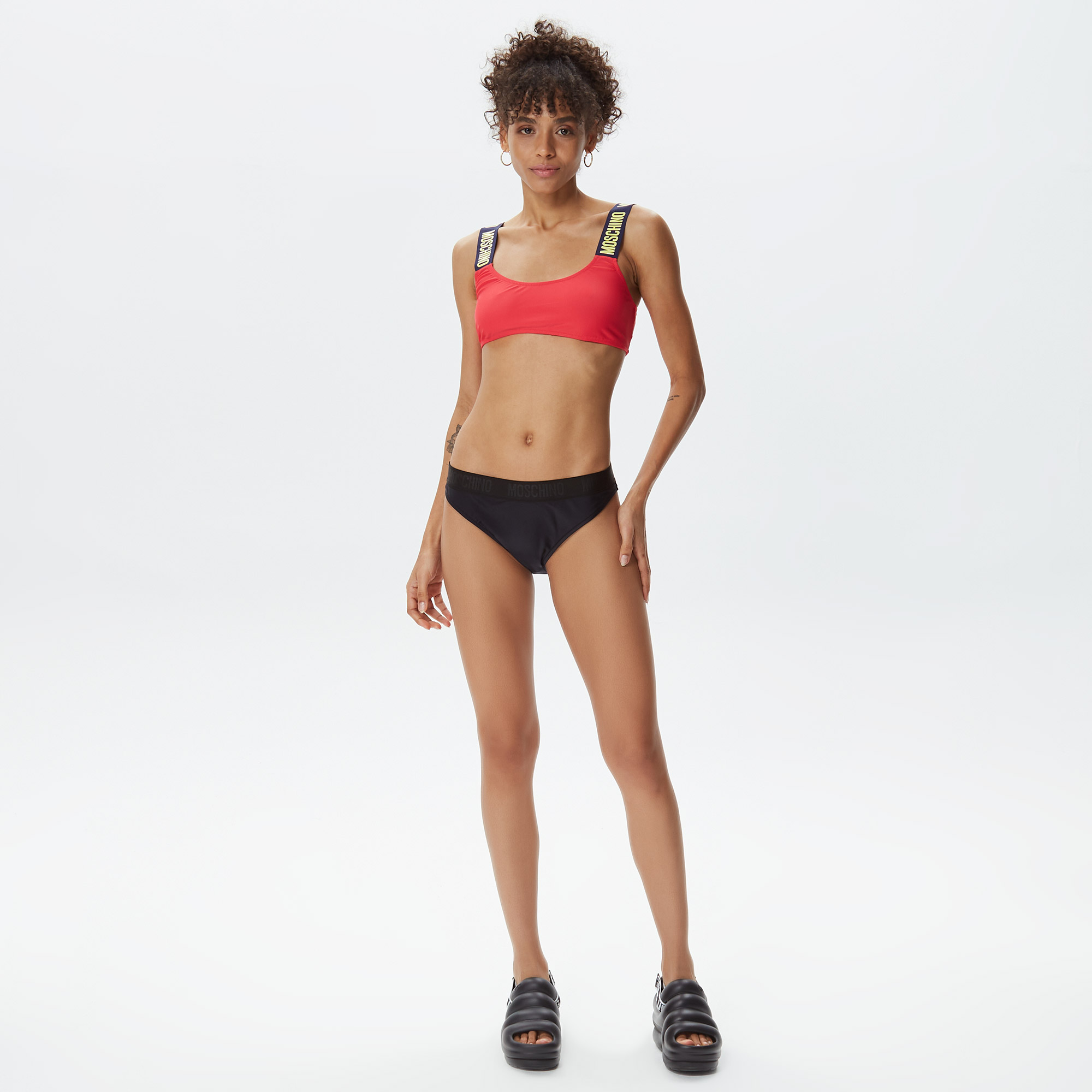 Moschino Kadın Kırmızı Bikini Üstü