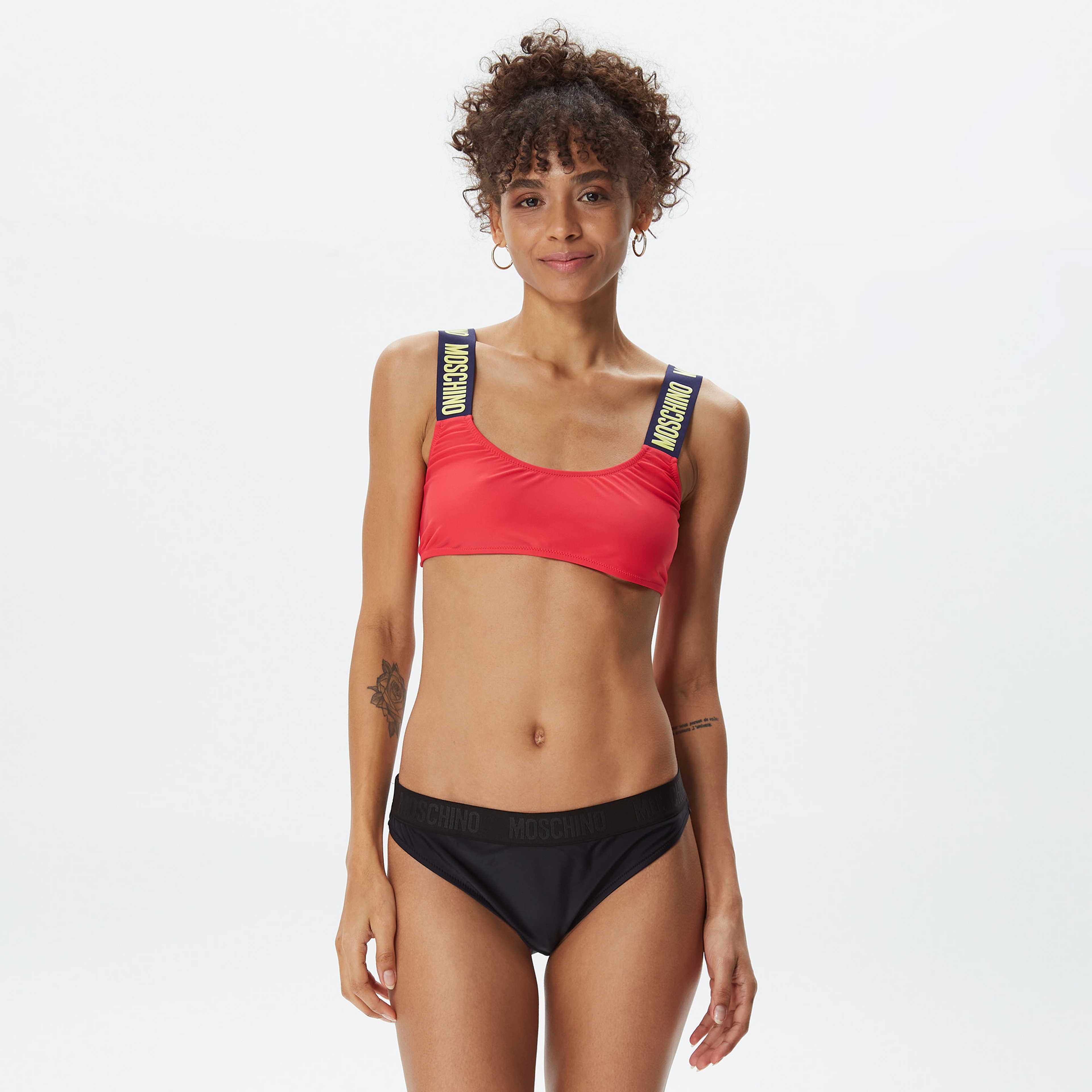 Moschino Kadın Kırmızı Bikini Üstü