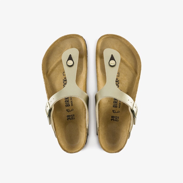 Birkenstock Birkenstock Sarı Gizeh BF Kadın Krem Terlik Occasion'da! Sarı - 7. görsel