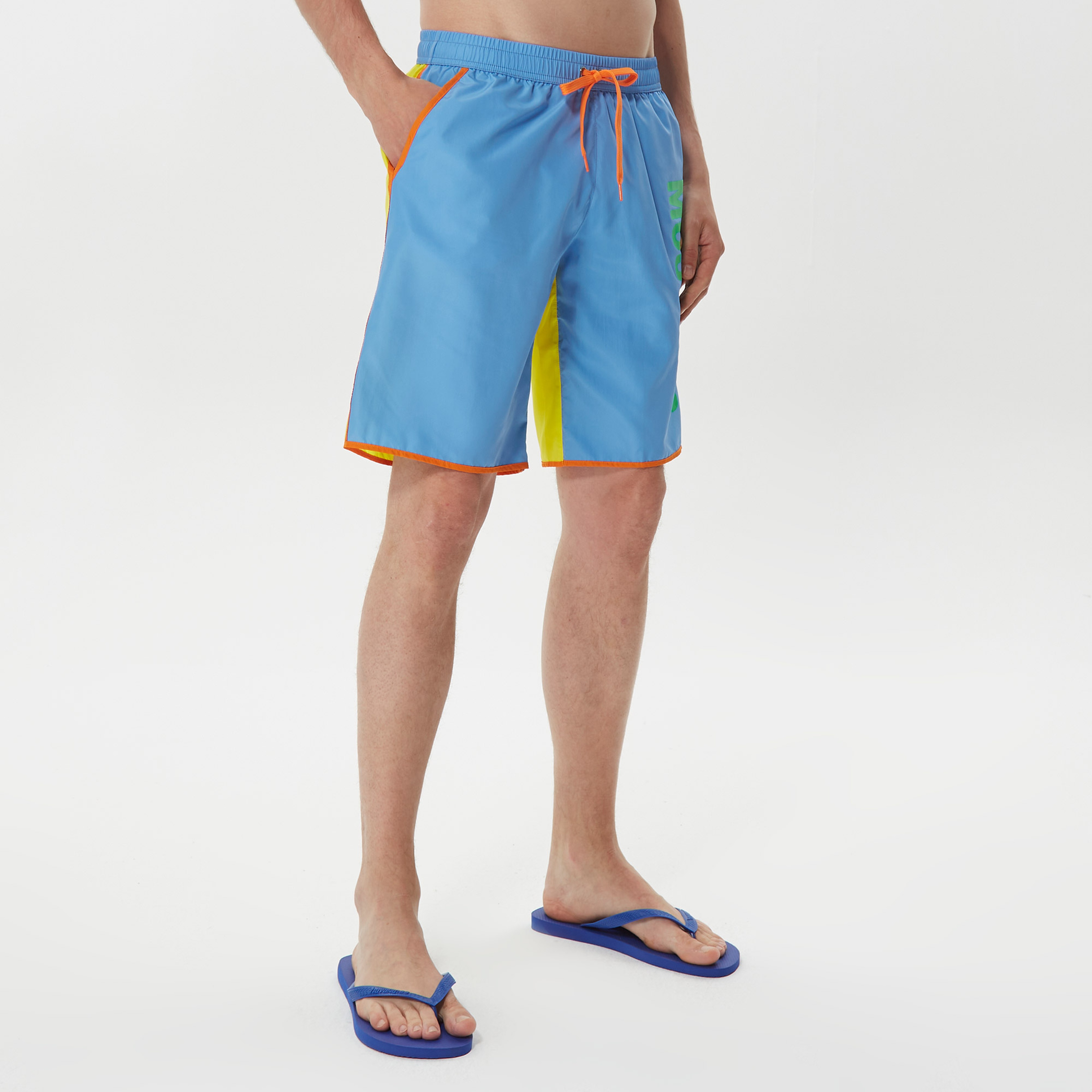 Moschino Erkek Mavi Mayo Şort