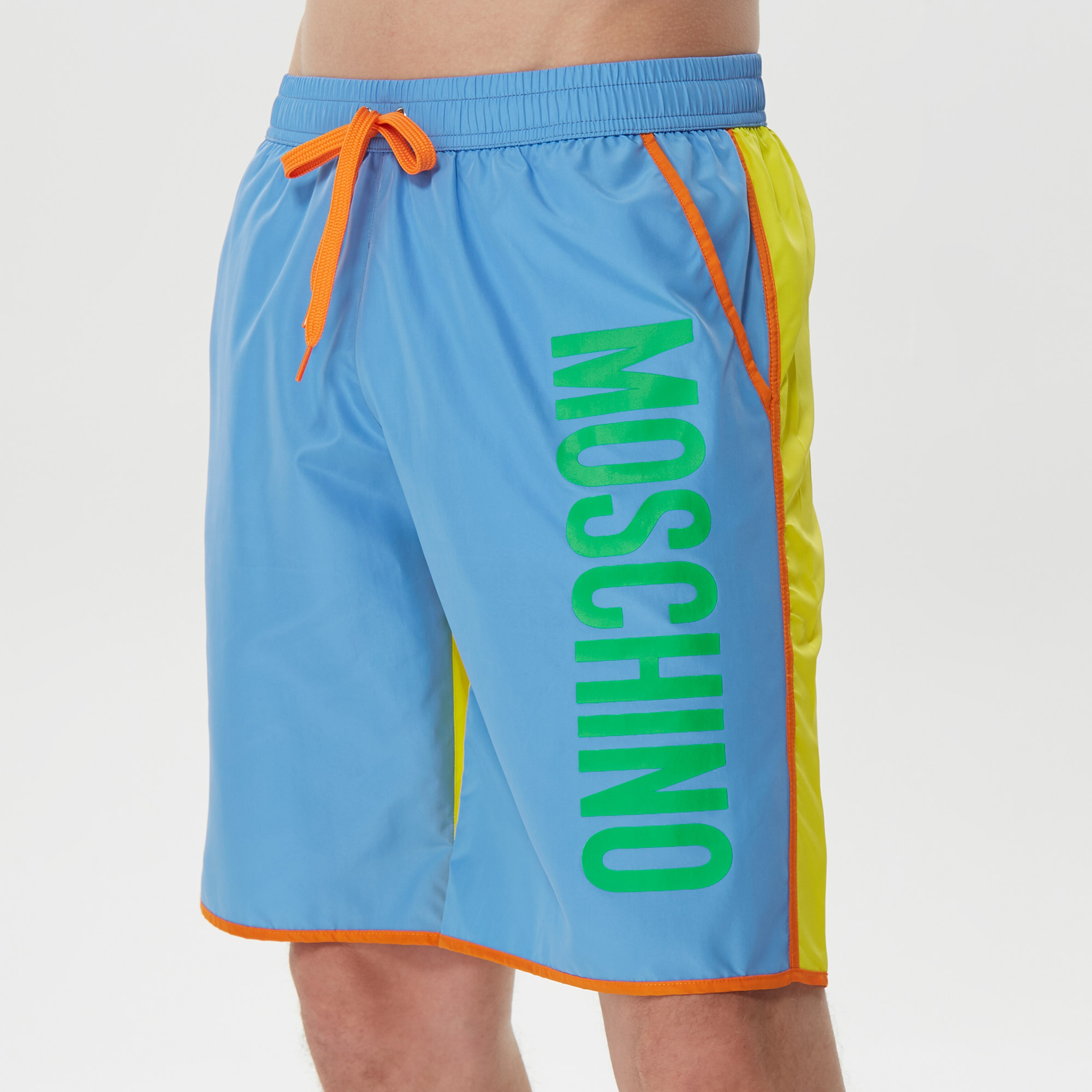 Moschino Erkek Mavi Mayo Şort