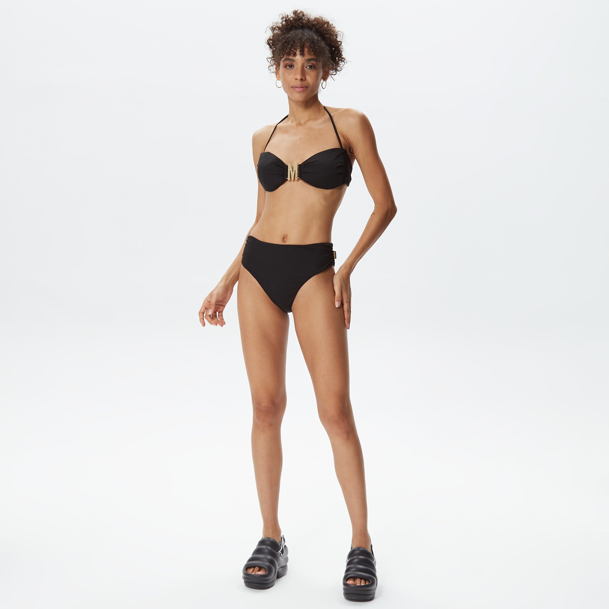 Moschino Kadın Siyah Bikini Üstü