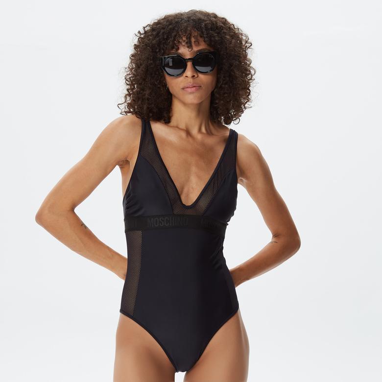 Moschino Kadın Siyah Mayo