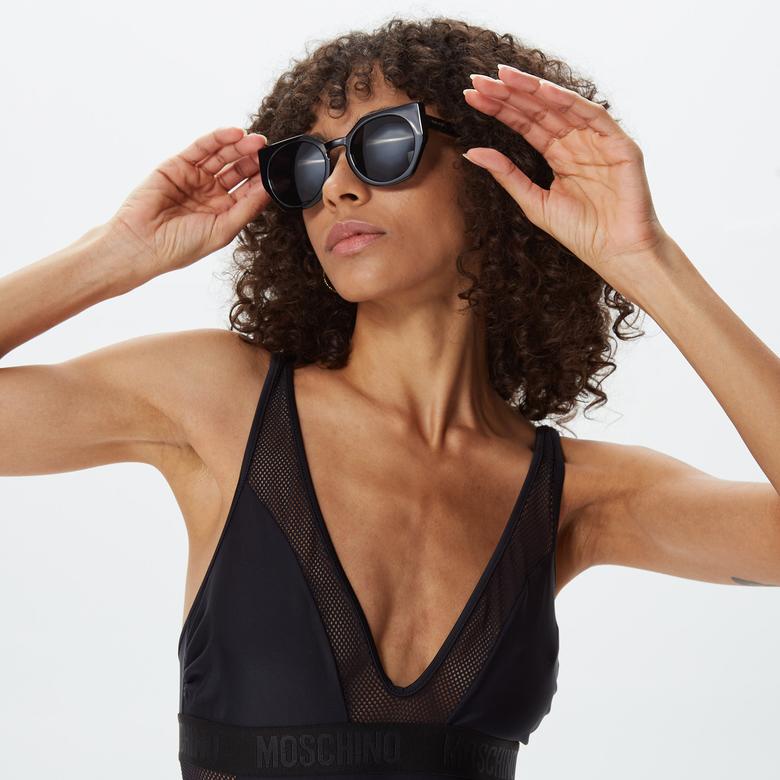 Moschino Kadın Siyah Mayo
