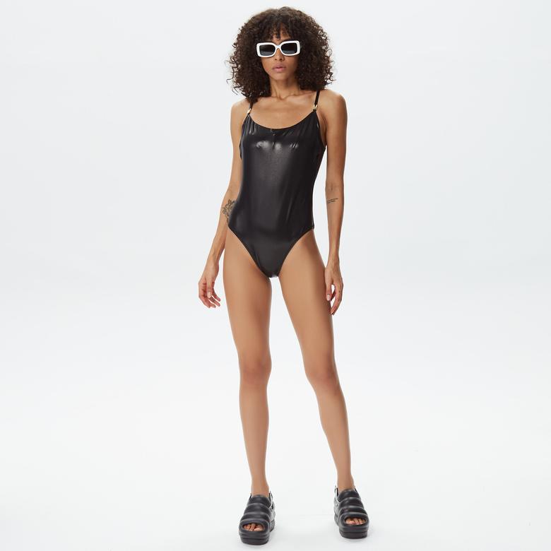 Moschino Kadın Siyah Mayo