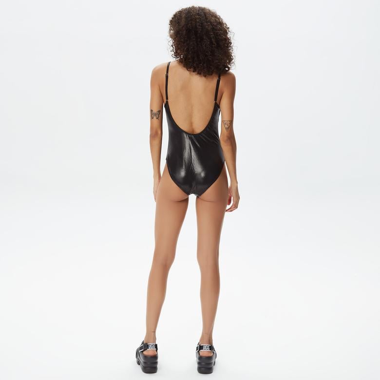 Moschino Kadın Siyah Mayo