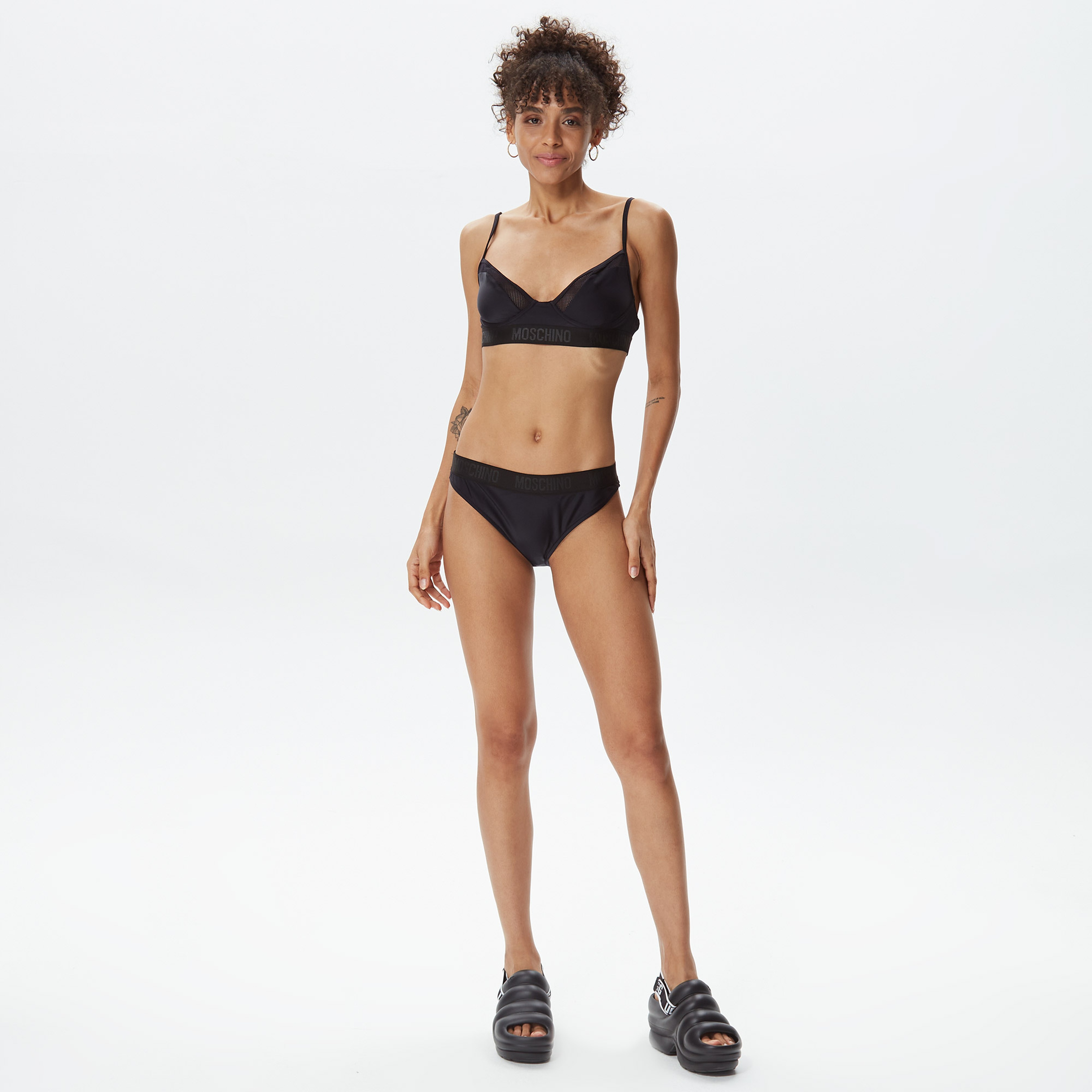 Moschino Kadın Siyah Bikini Altı