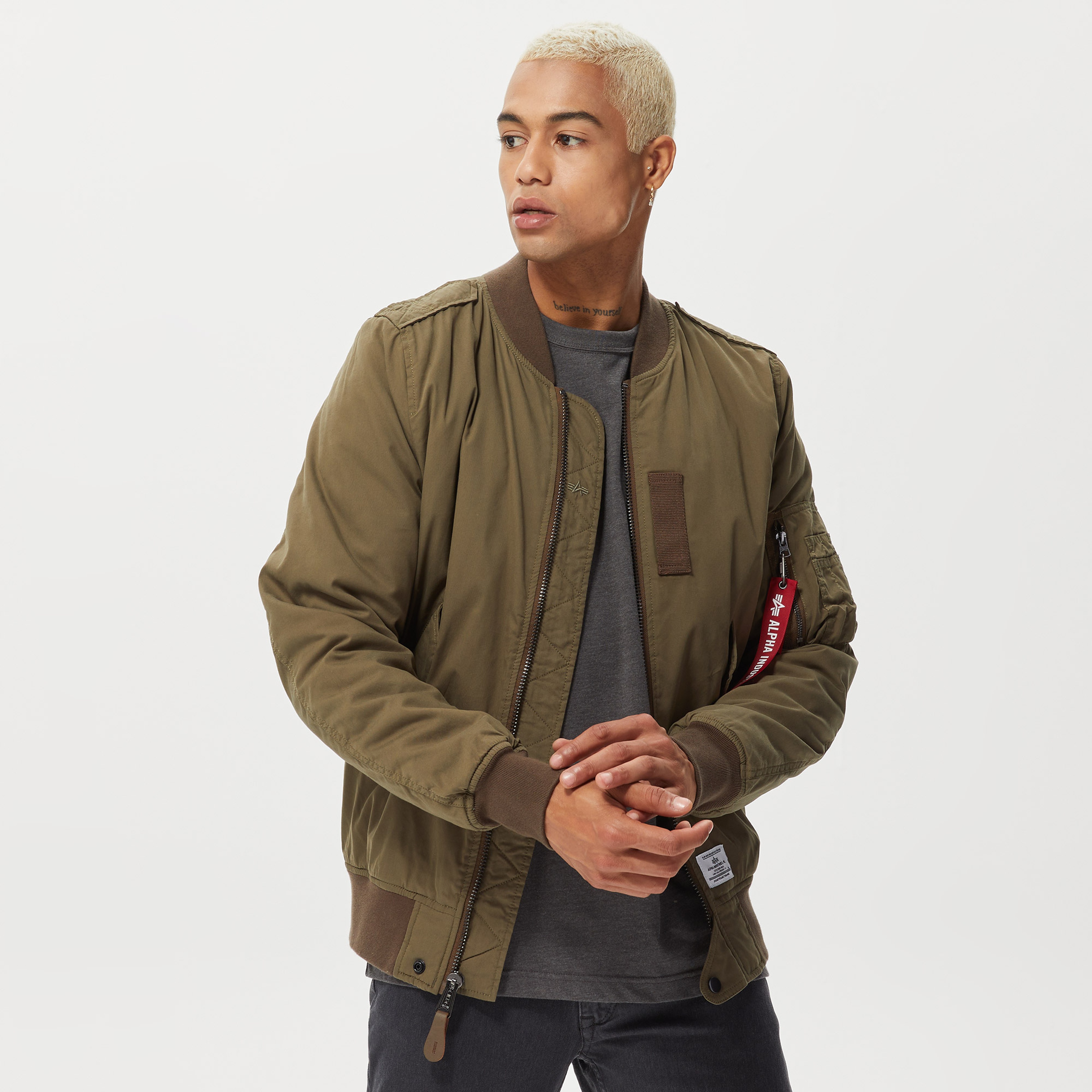 Alpha Industries Gen II Erkek Yeşil Ceket
