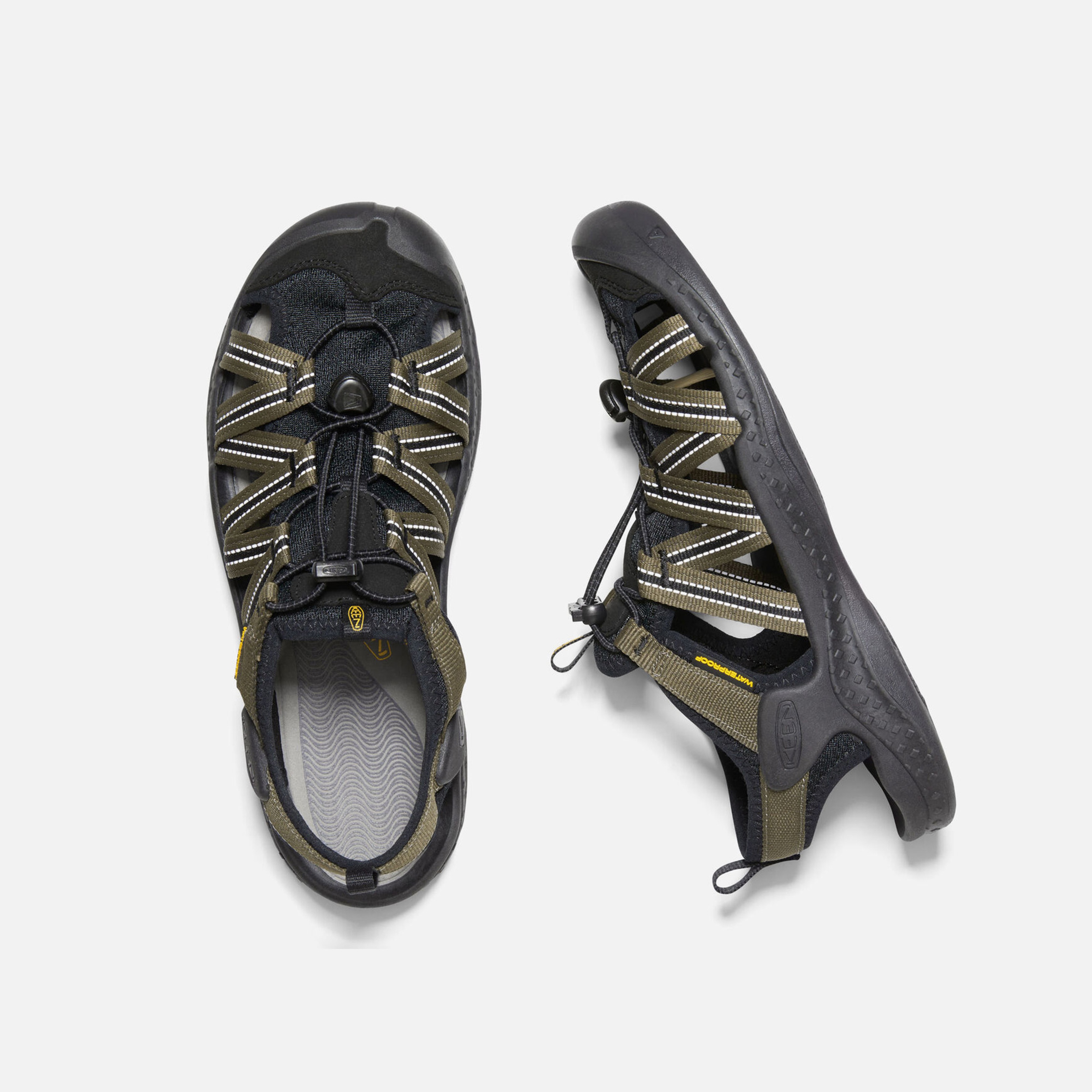 Keen Drift Creek H2 Erkek Haki Sandalet