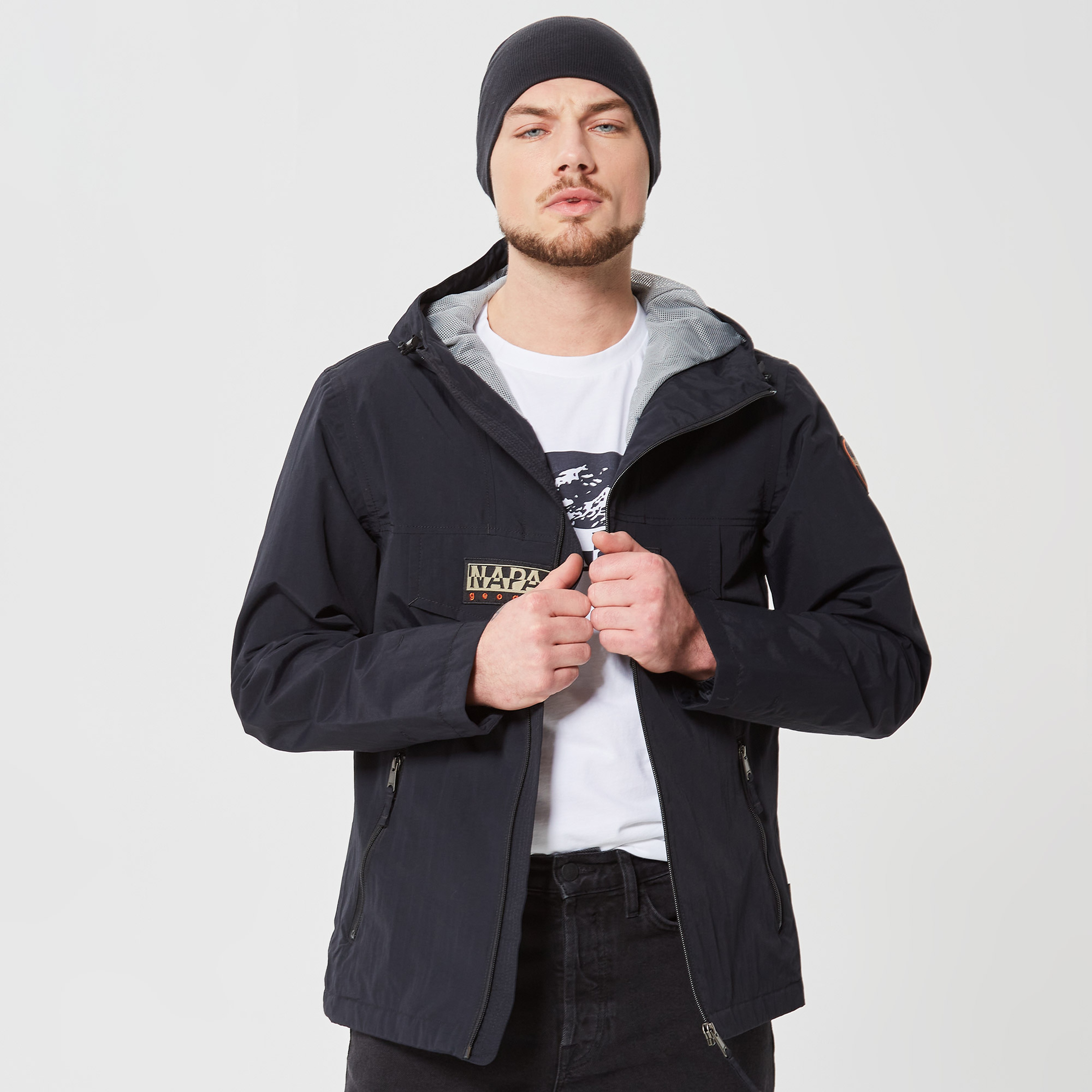 Napapijri Rainforest Open Erkek Siyah Ceket