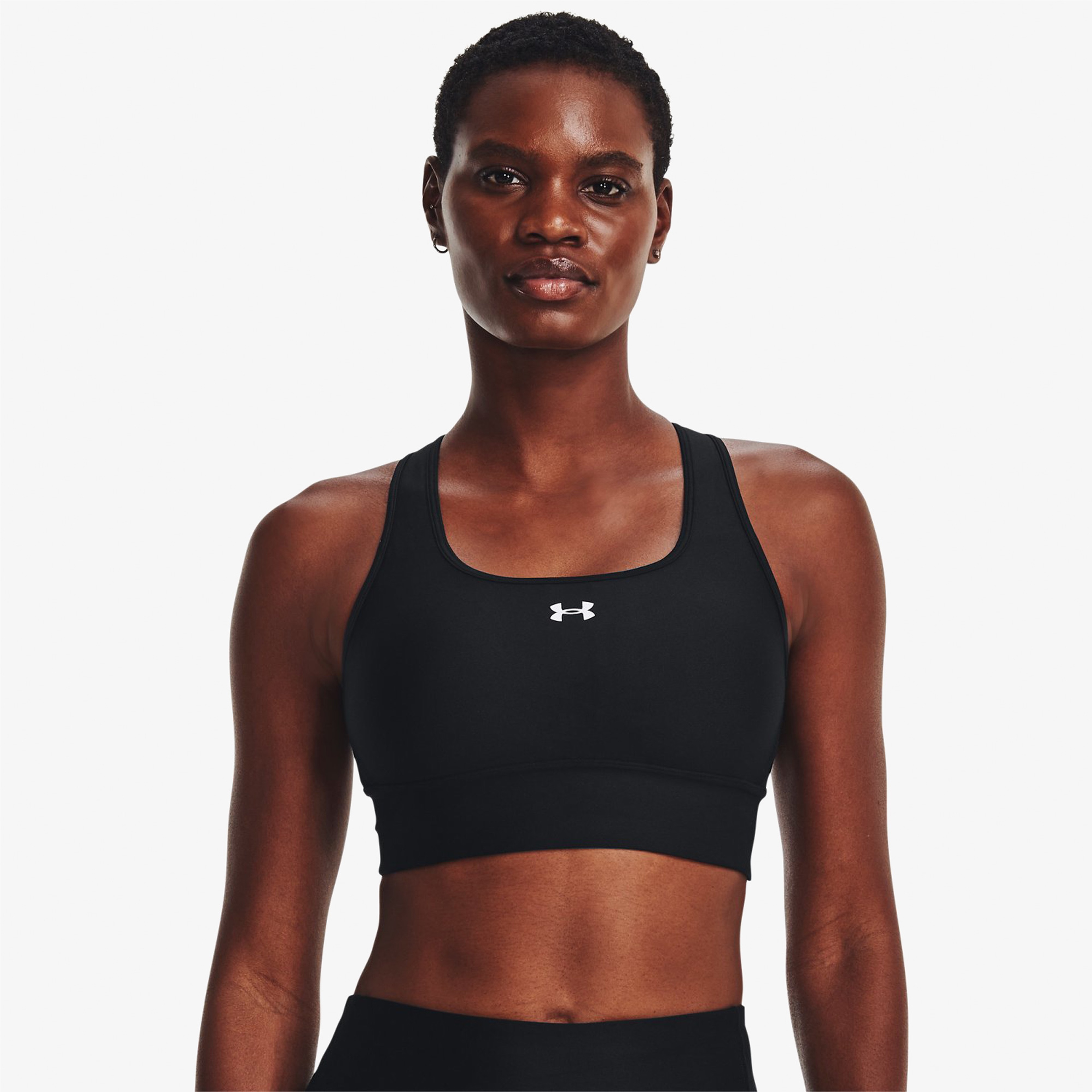 Under Armour Crossback Longline Kadın Siyah Bra
