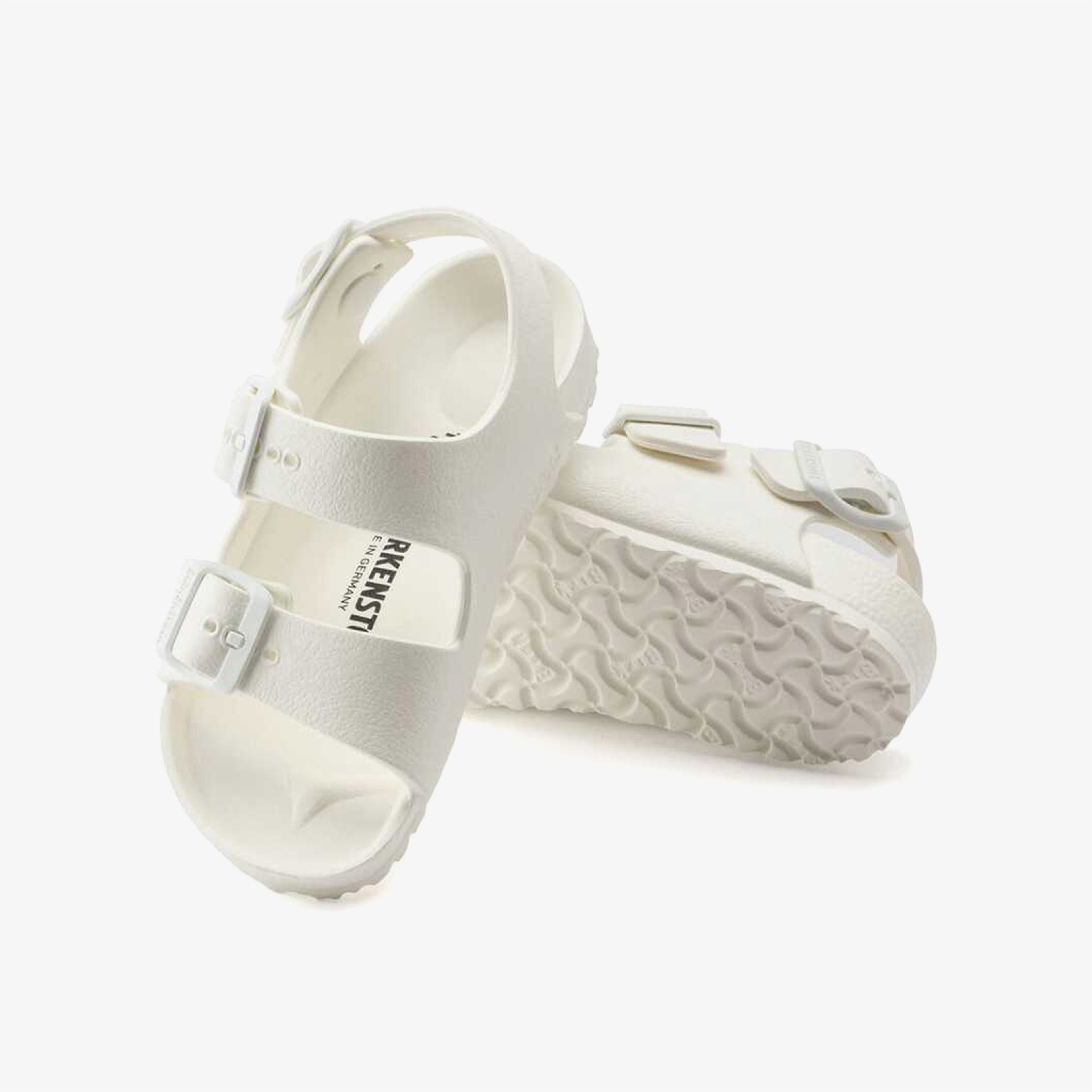 Birkenstock Milano Eva Bebek Beyaz Sandalet