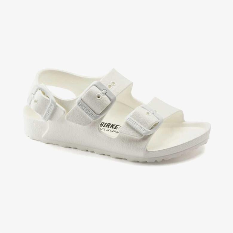 Birkenstock Milano Eva Bebek Beyaz Sandalet