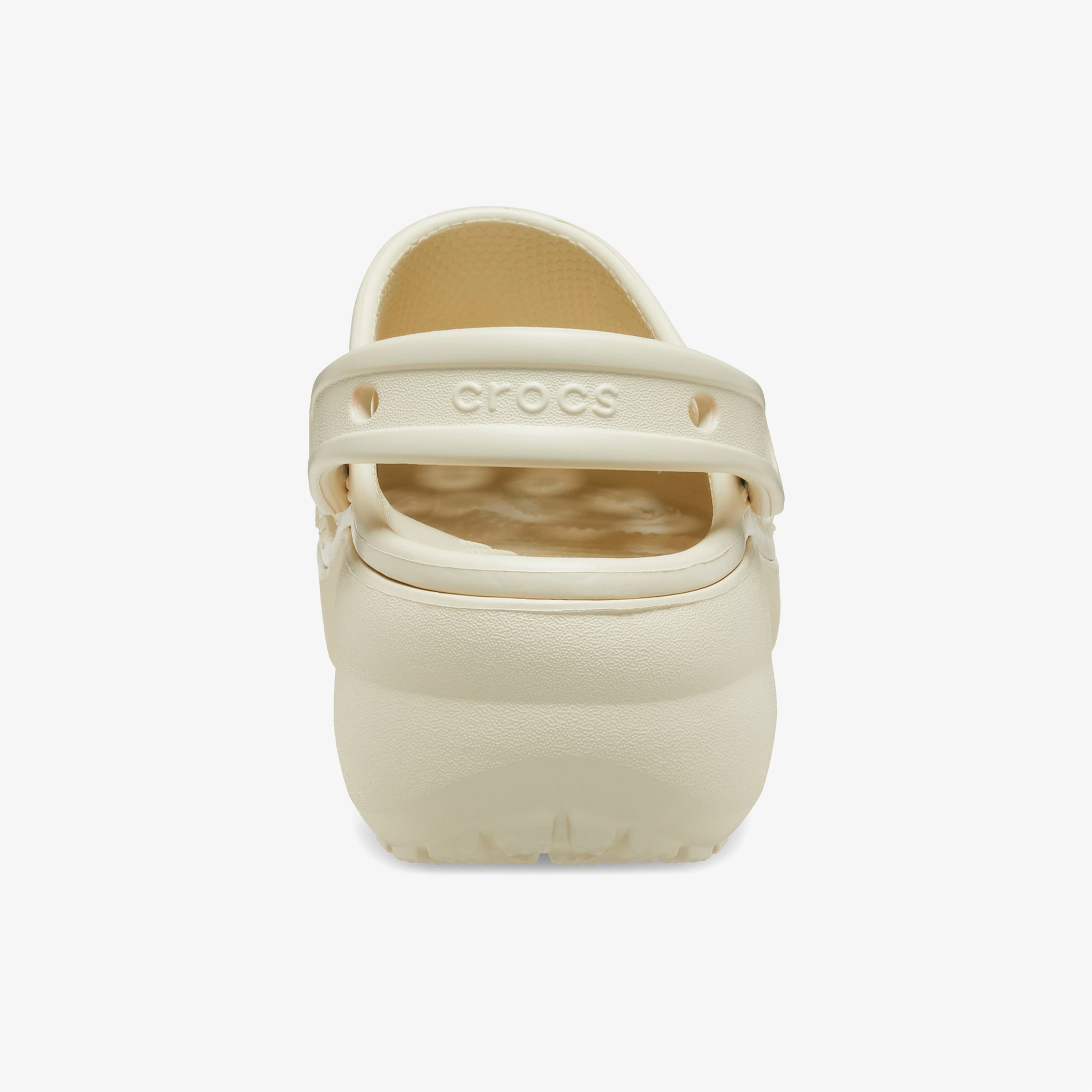 Crocs Classic Platform Kadın Krem Terlik