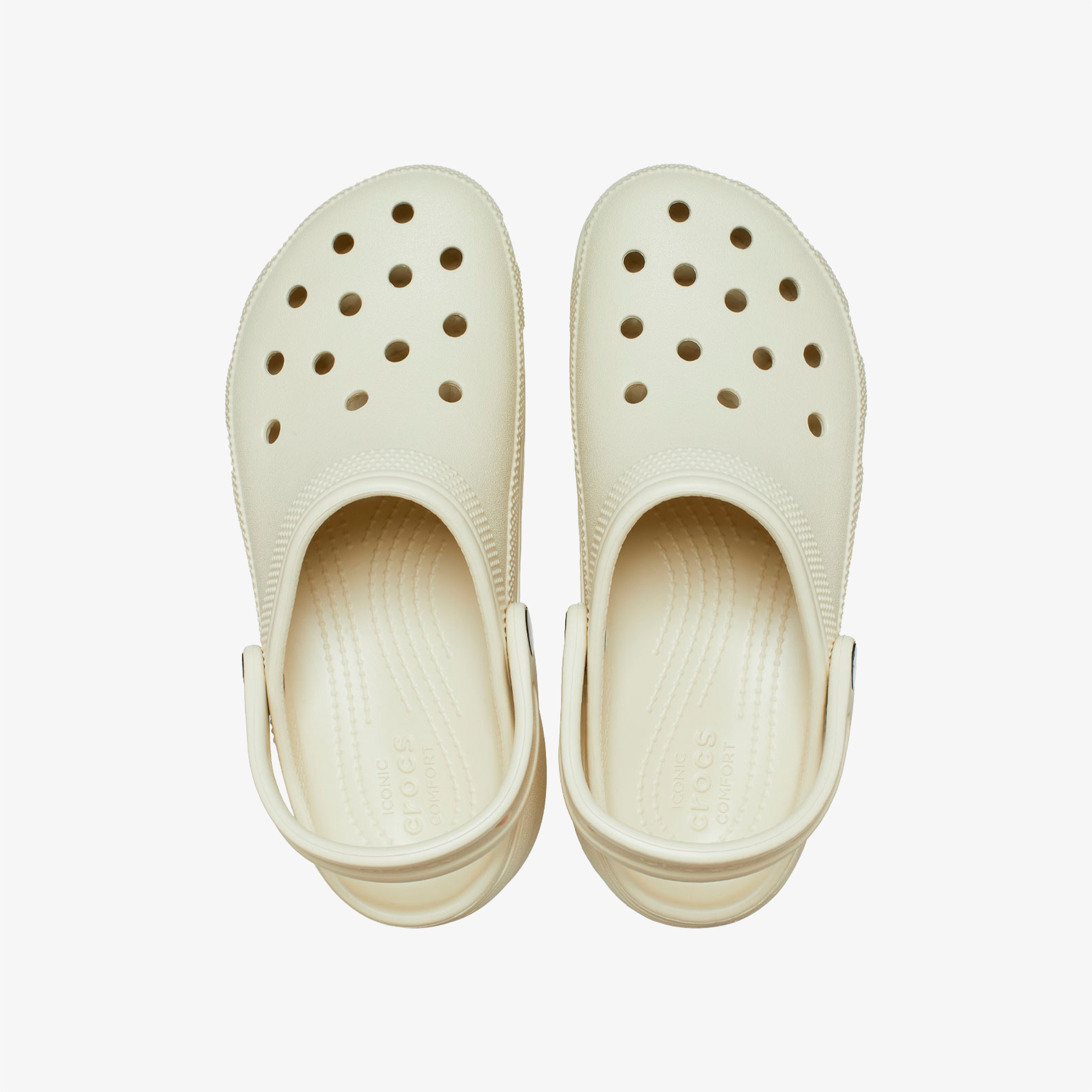 Crocs Classic Platform Kadın Krem Terlik