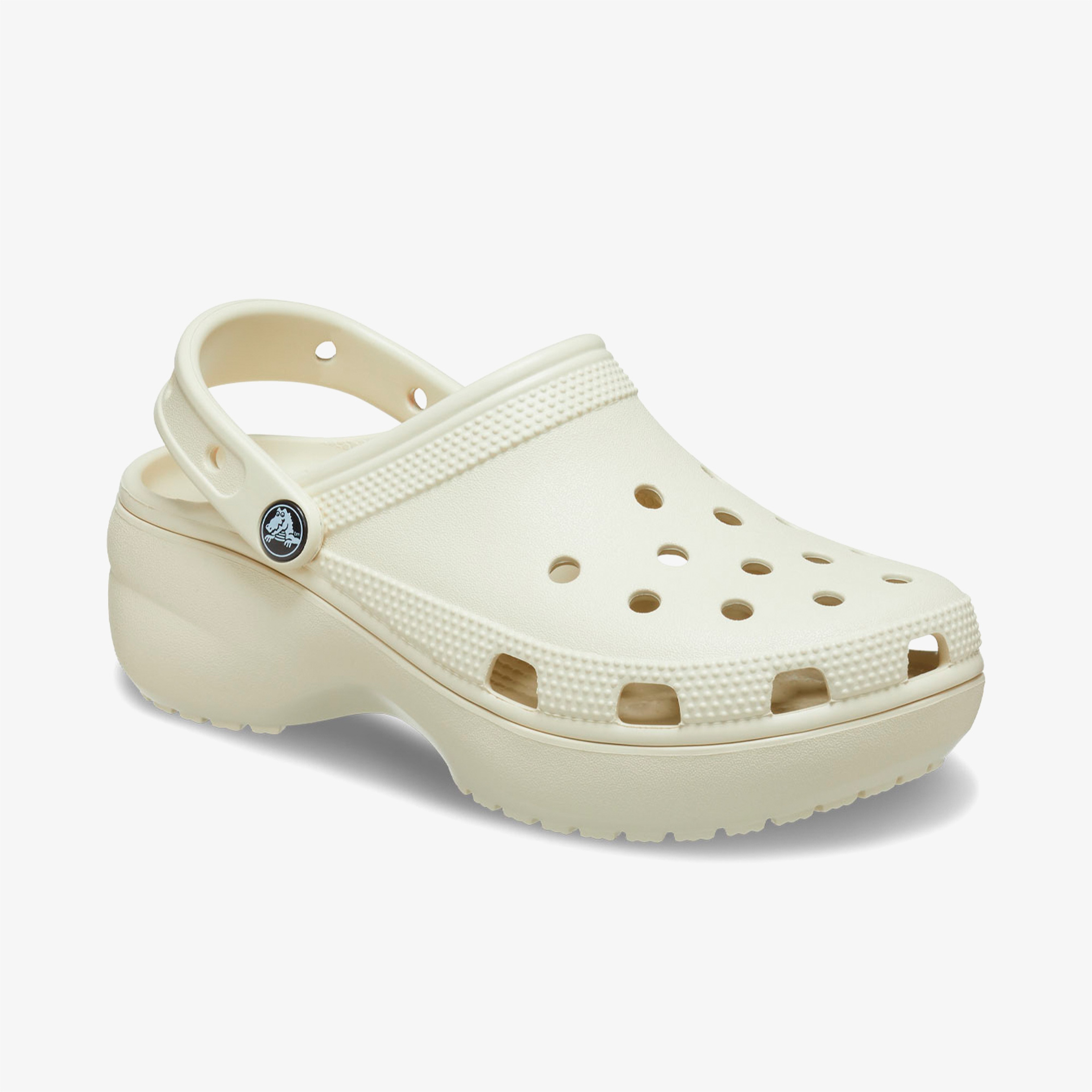 Crocs Classic Platform Kadın Krem Terlik