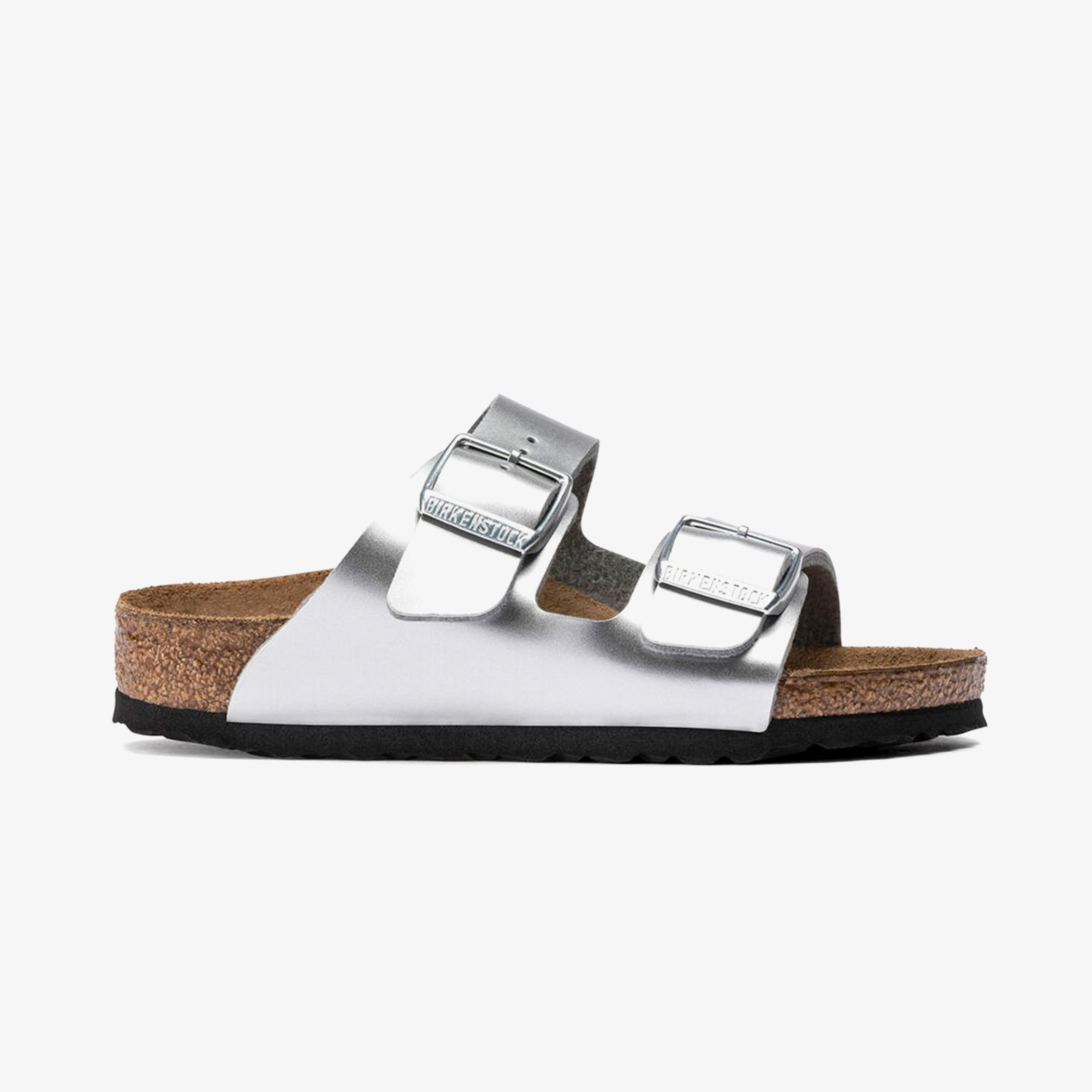 Birkenstock Arizona Bf Electric Metallic Çocuk Gri Terlik