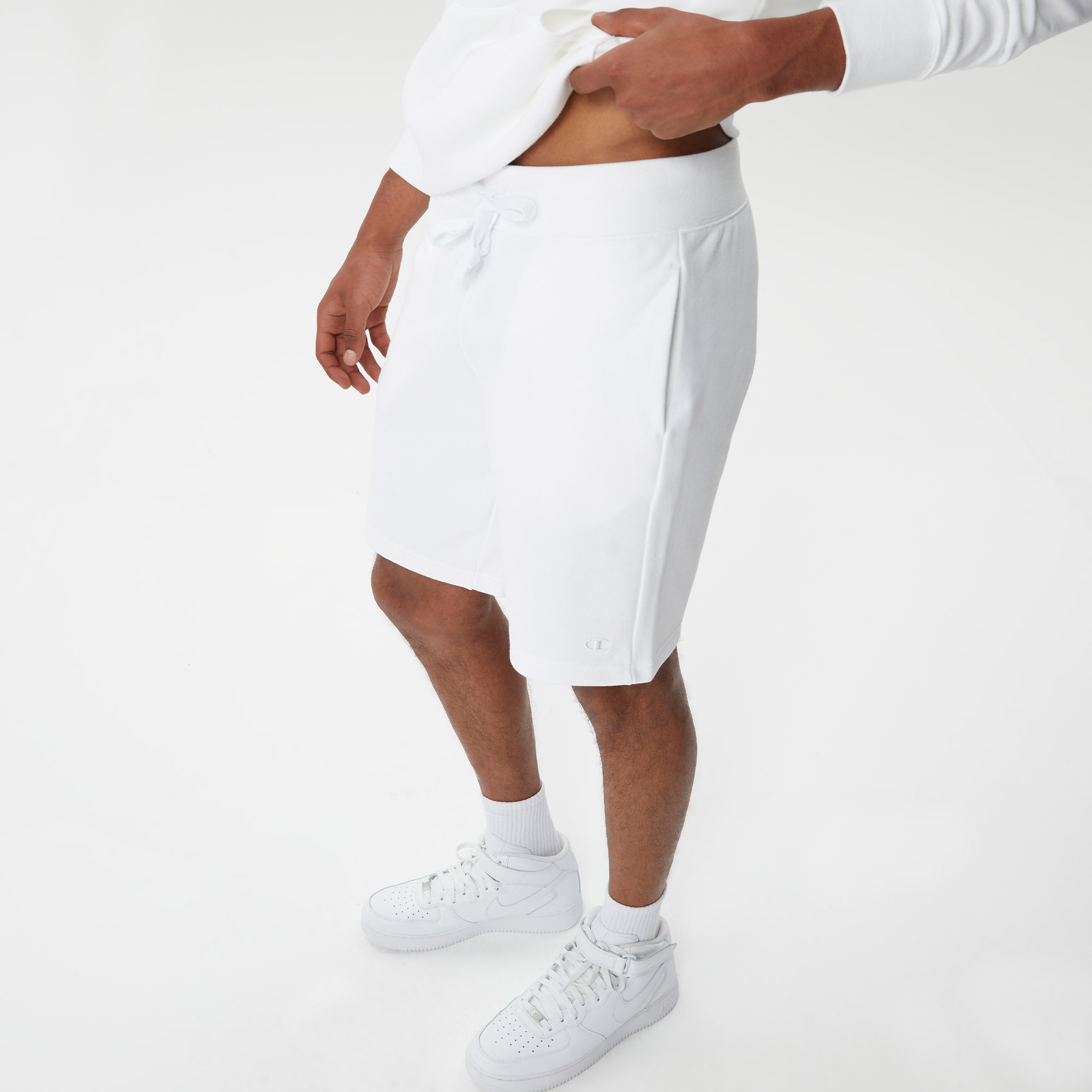 Champion Bermuda Erkek Beyaz Şort