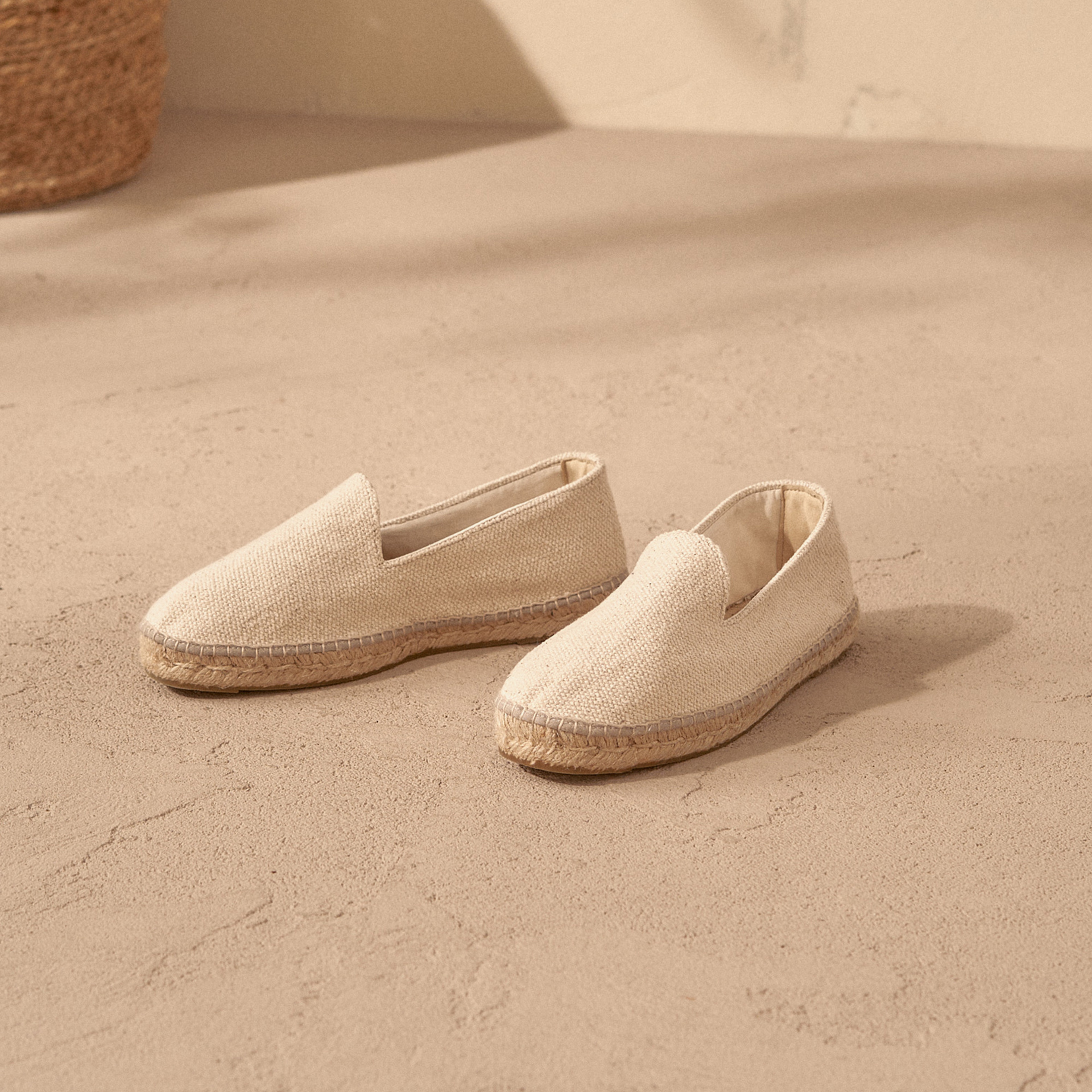 Manebi Erkek Bej Espadril