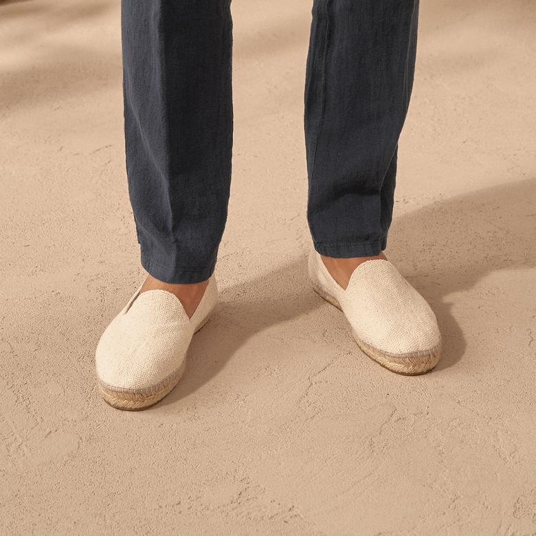 Manebi Erkek Bej Espadril