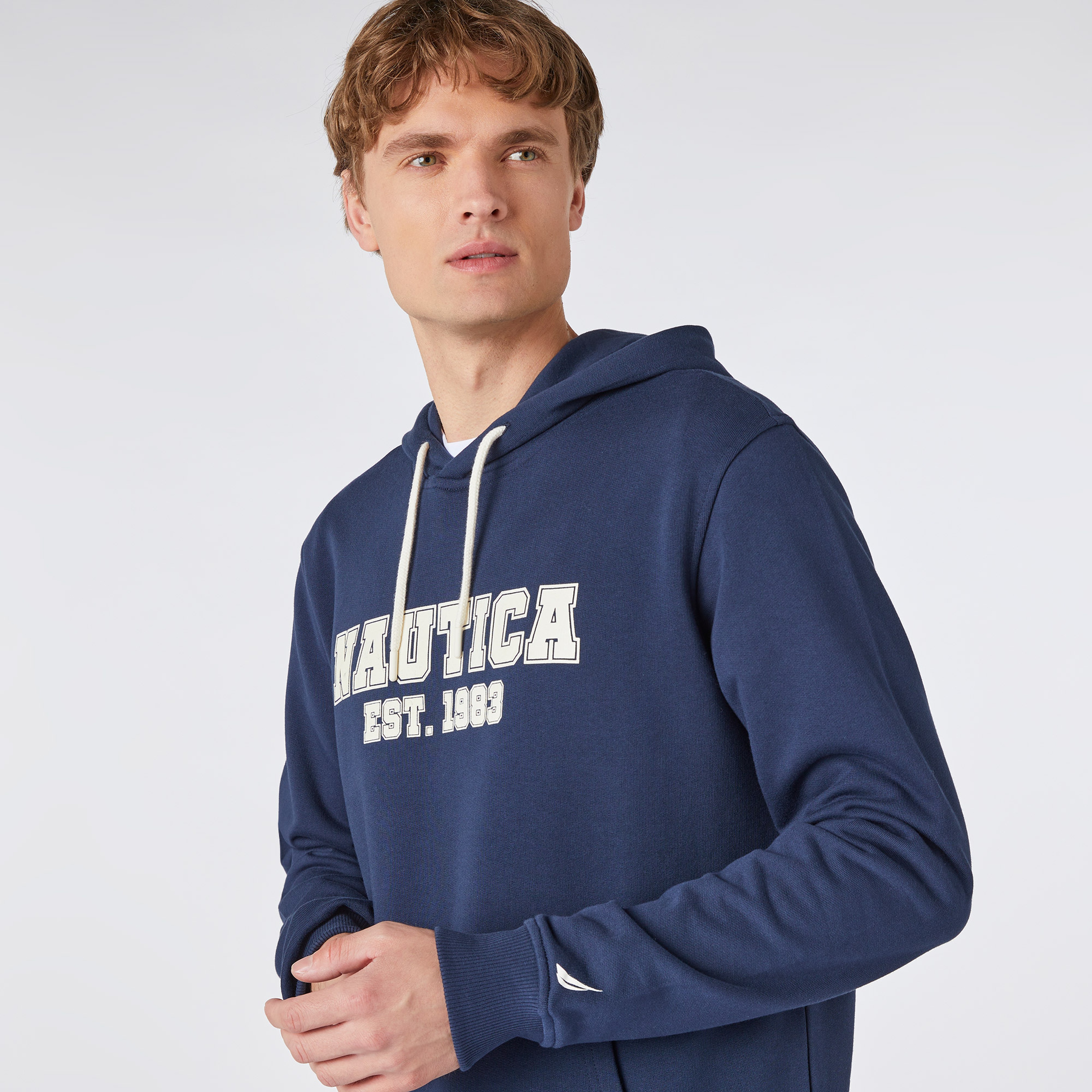 Nautica Erkek Lacivert Standart Fit Sweatshirt