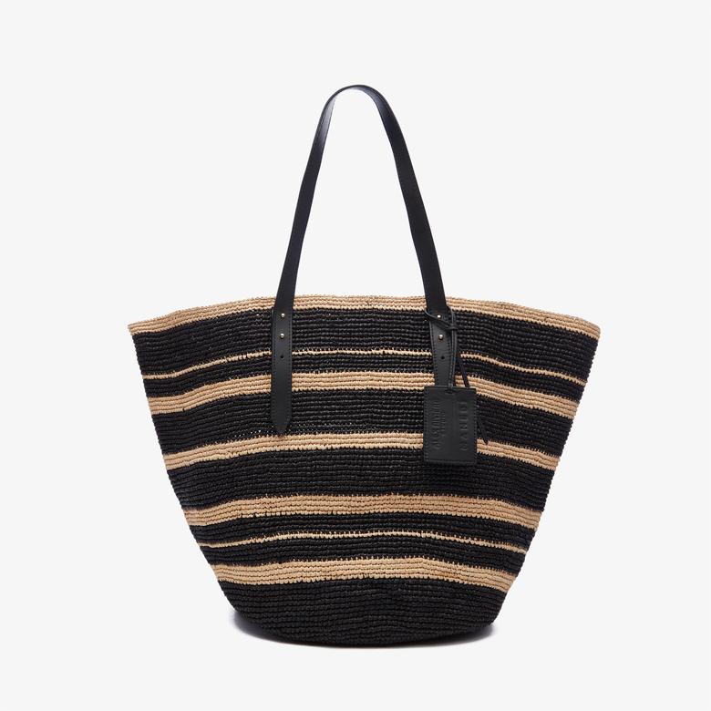 Manebi Bahia Kadın Siyah Omuz Çantası