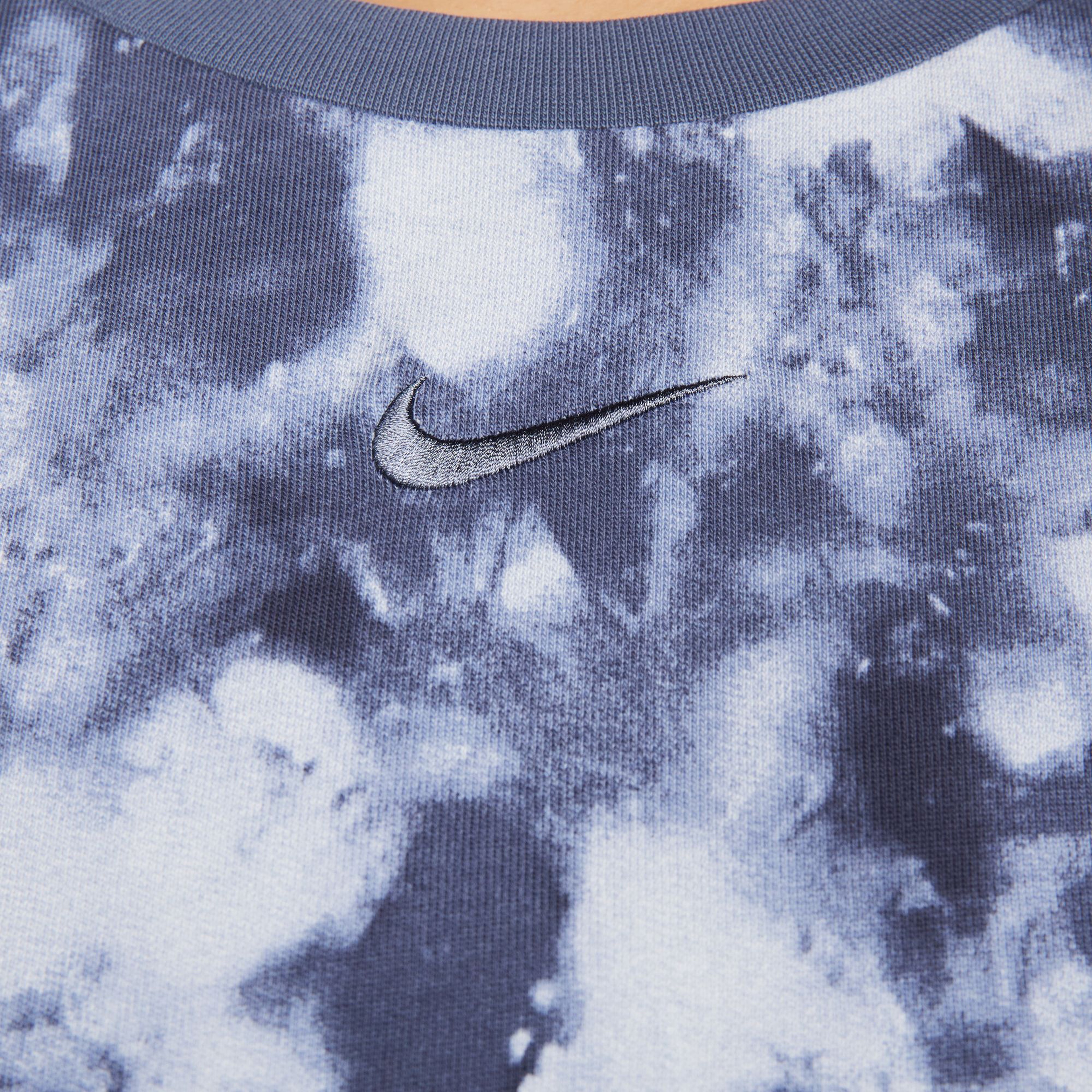 Nike Sportswear Kadın Mavi Crop T-Shirt