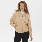 Karl Kani Signature Velvet Logo Wide Leg Erkek Bej Sweatshirt