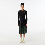 Kadın Loose Fit Yeşil Etek