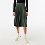 Kadın Loose Fit Yeşil Etek