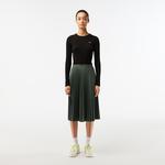 Kadın Loose Fit Yeşil Etek