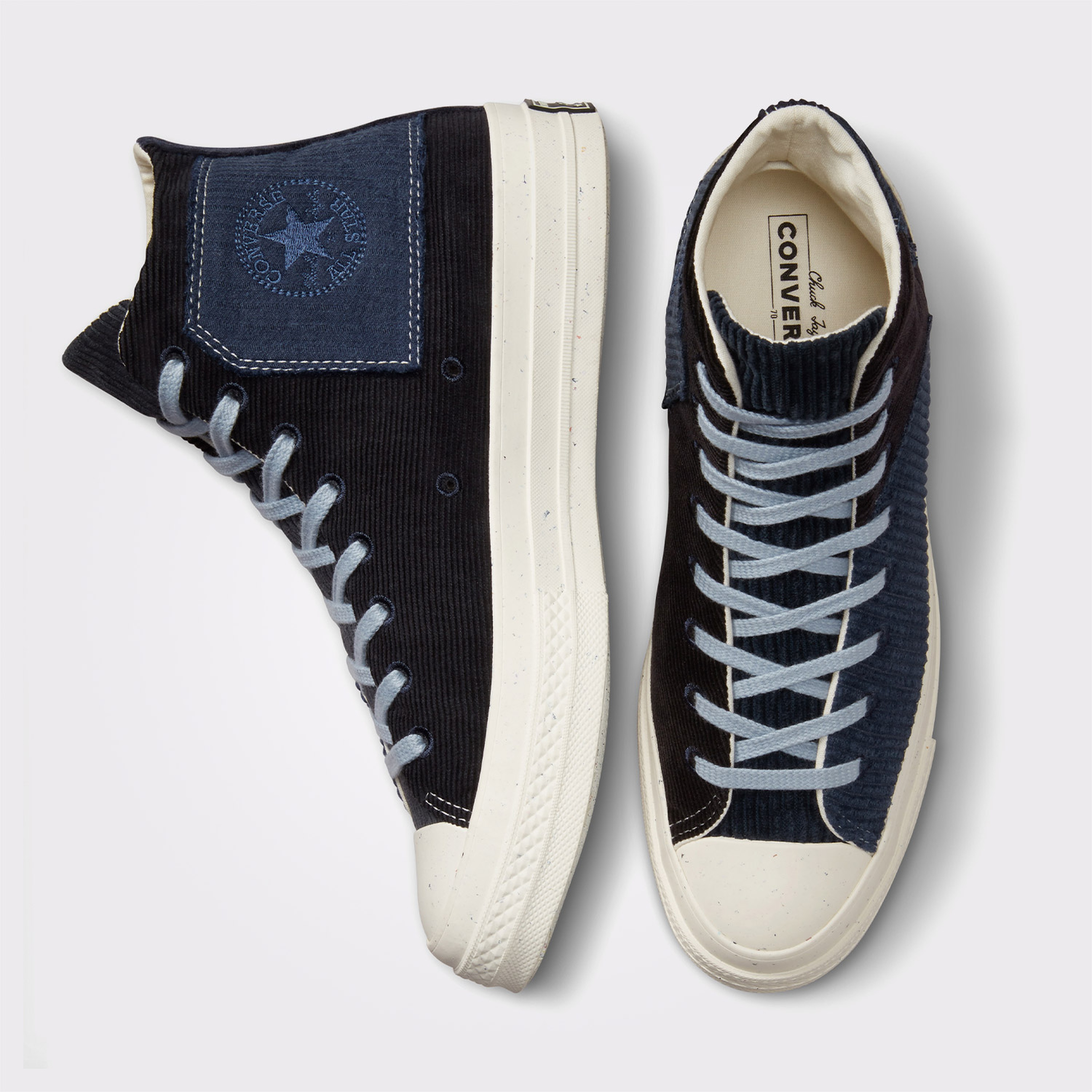 Converse Chuck 70 Beyond Retro Unisex Siyah/Mavi Sneaker
