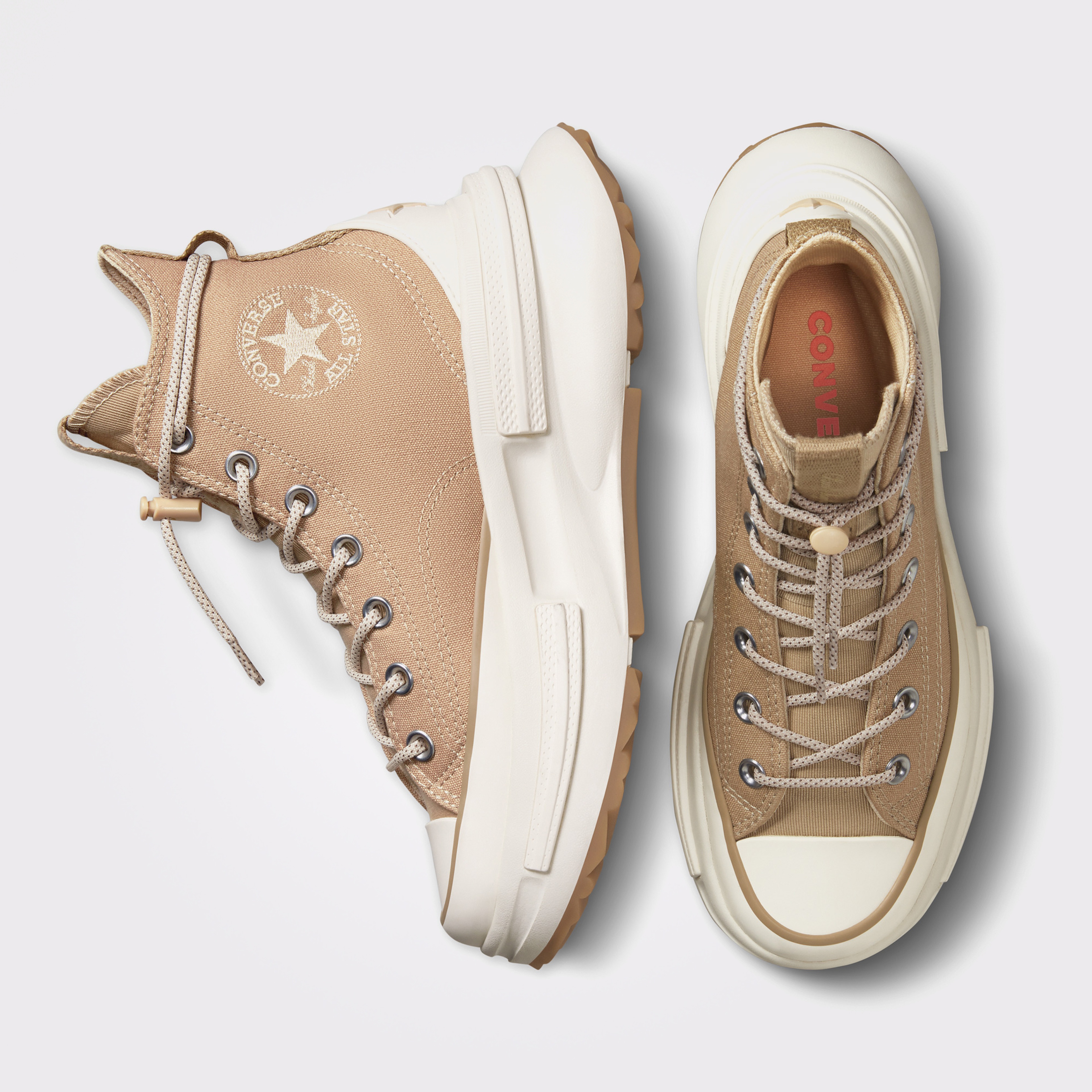 Converse Run Star Legacy Cx Platform Summer Utility Kadın Bej Sneaker
