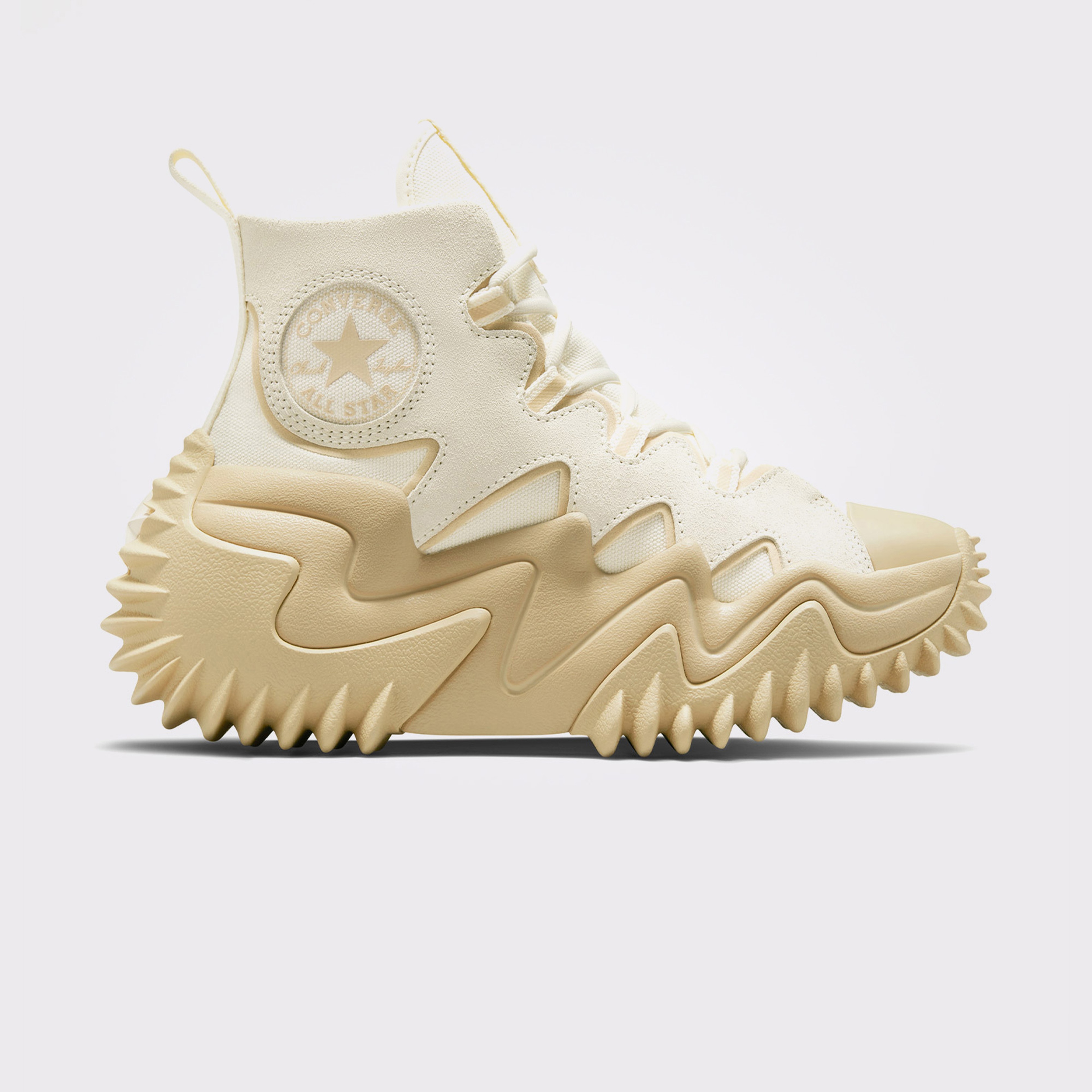 Converse Run Star Motion Cx Platform Summer Utility Kadın Krem Sneaker