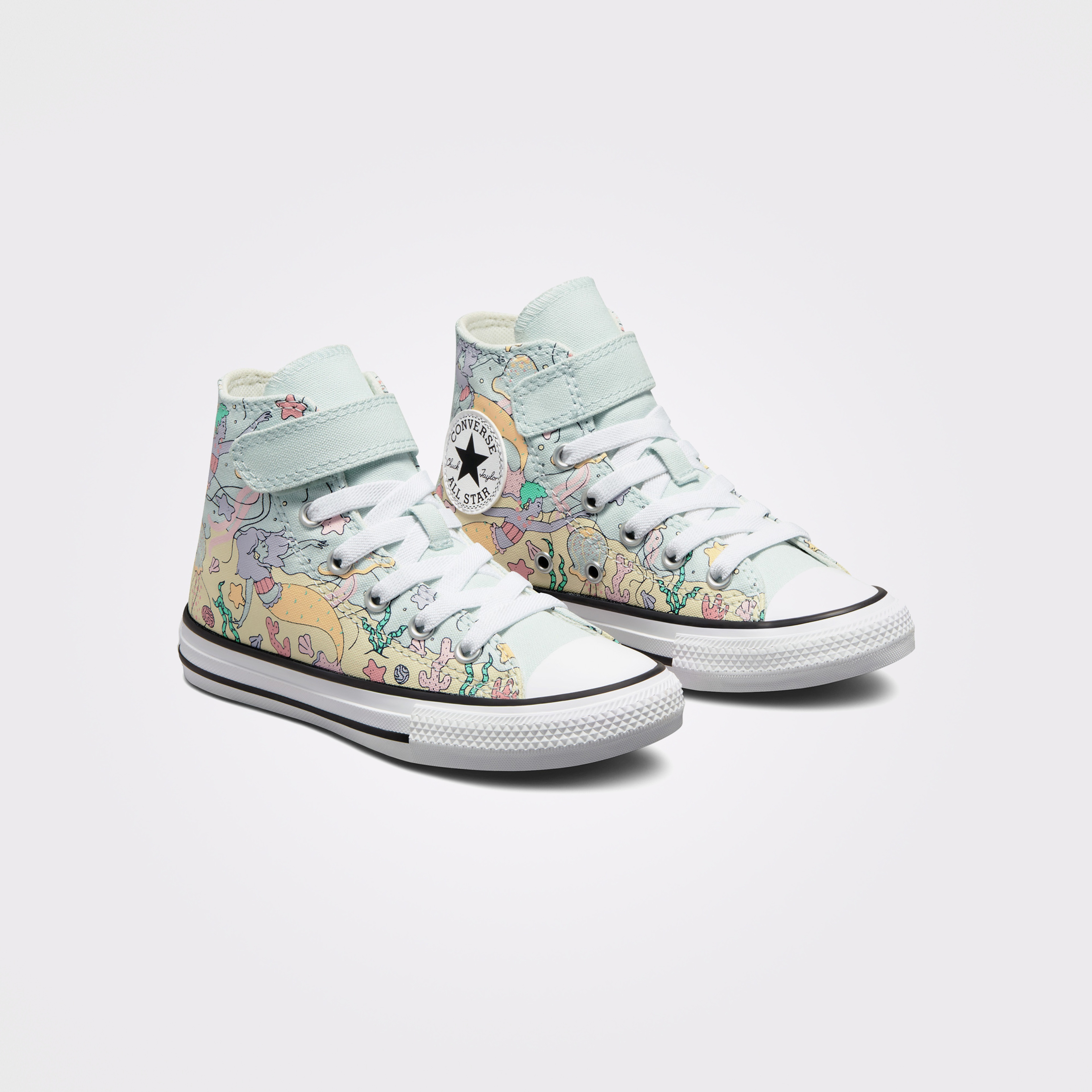 Converse Chuck Taylor All Star 1V Easy-On Majestic Mermaids Bebek Mavi Sneaker