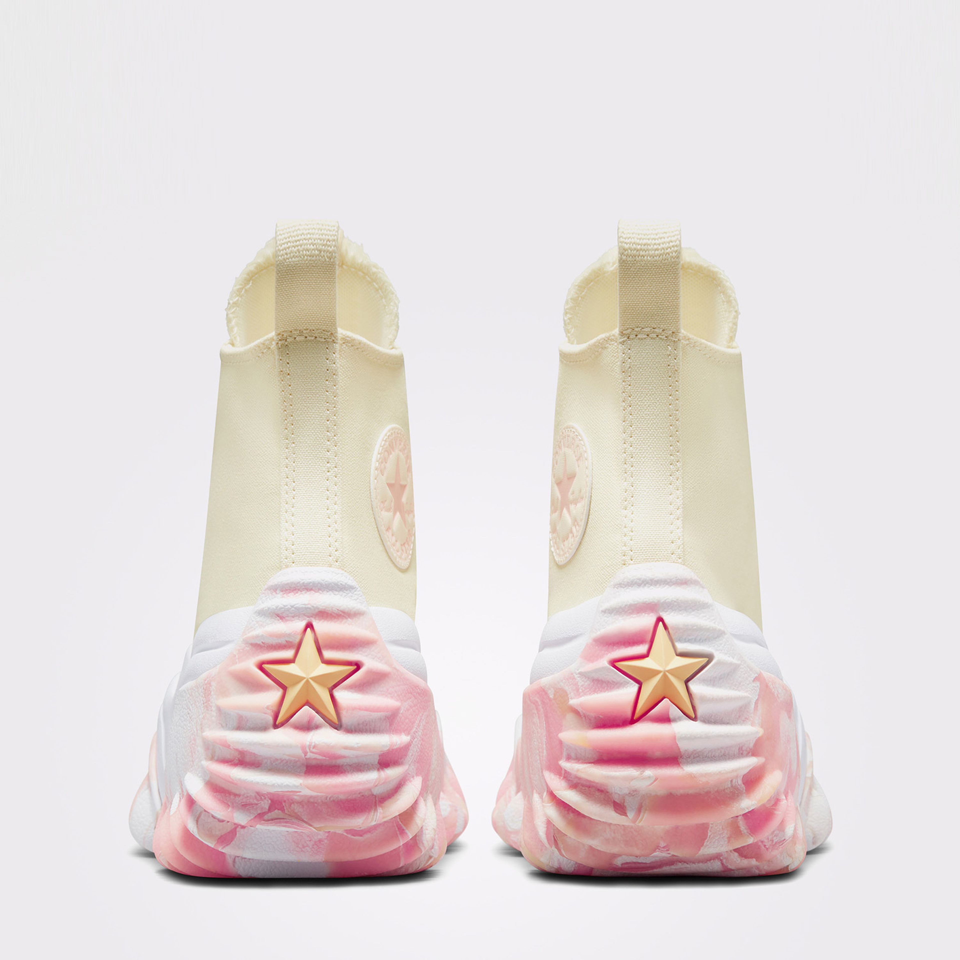Converse Run Star Motion Cx Platform Marbled Kadın Sarı Sneaker