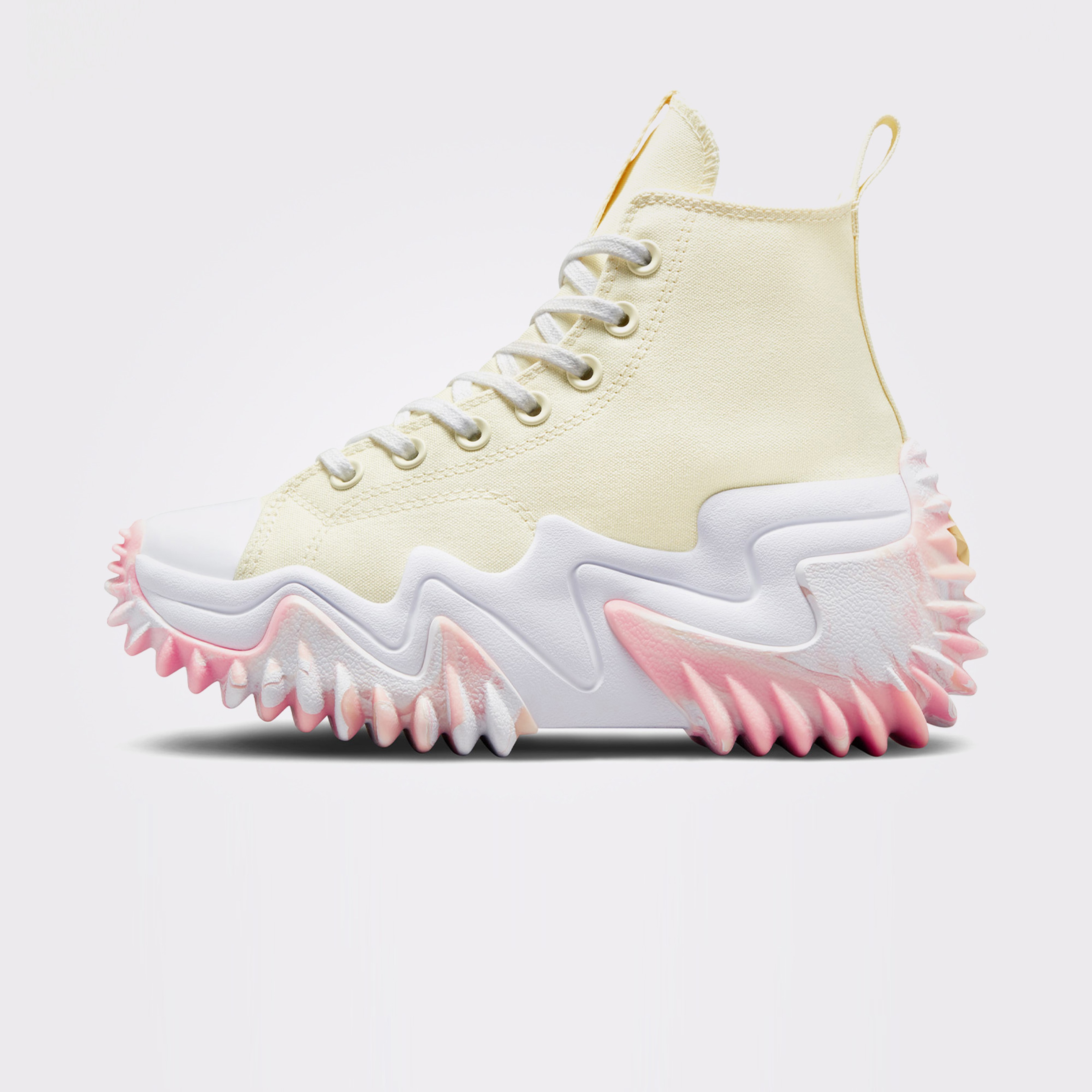 Converse Run Star Motion Cx Platform Marbled Kadın Sarı Sneaker