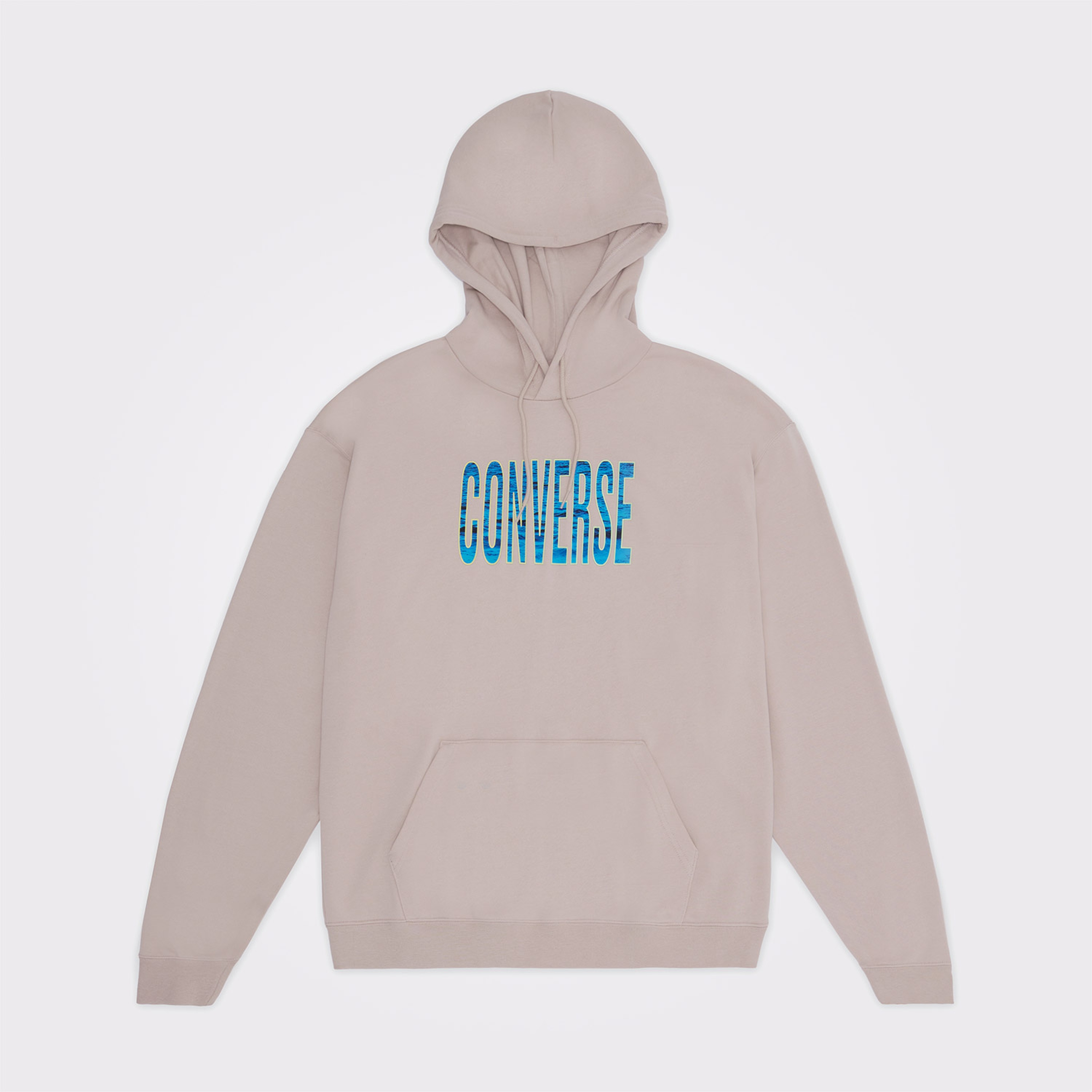 Converse Ocean Fill French Terry Pullover Erkek Bej Hoodie