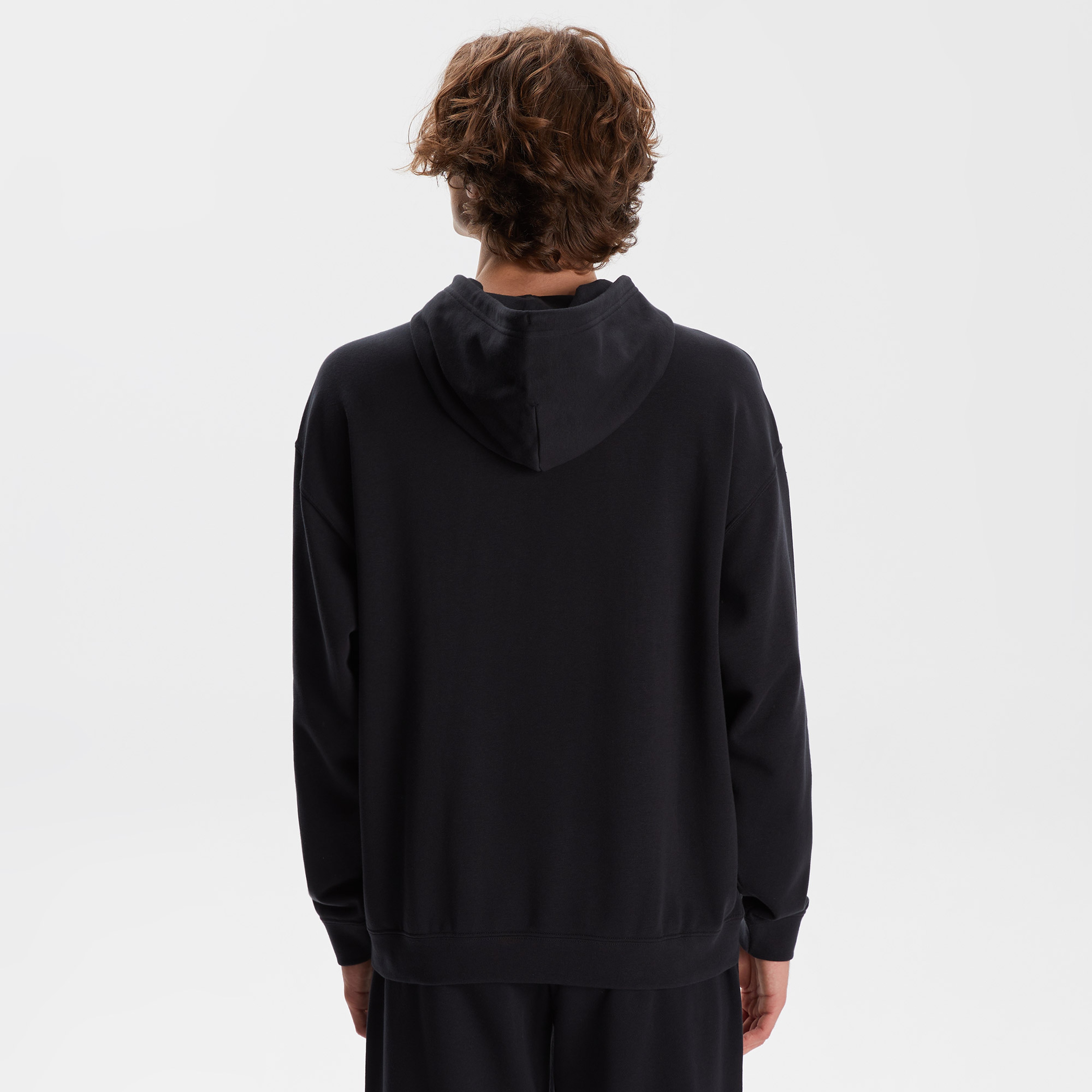 Converse Ocean Fill French Terry Pullover Erkek Siyah Hoodie