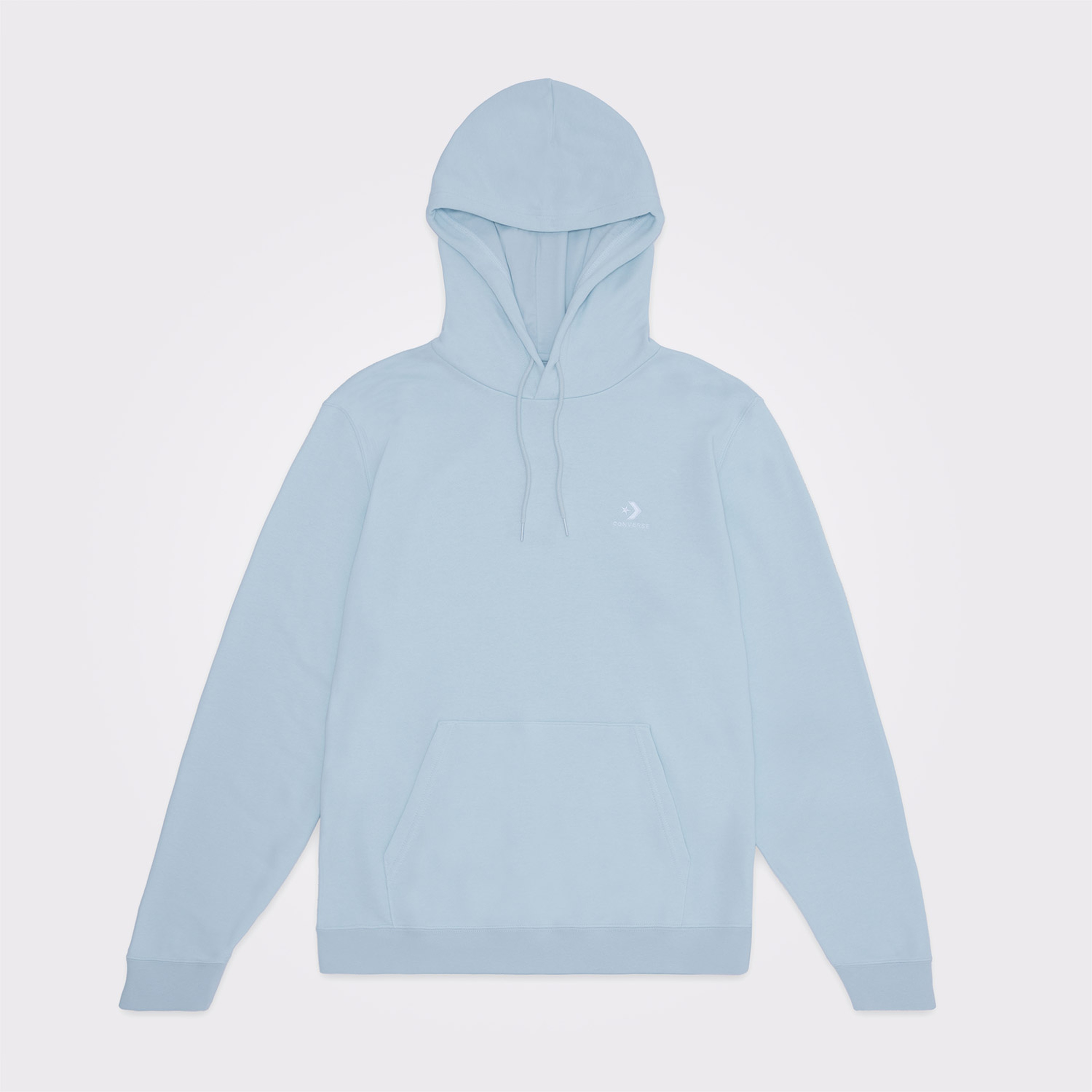 Converse Go-To Embroidered Star Chevron French Terry Unisex Mavi Hoodie